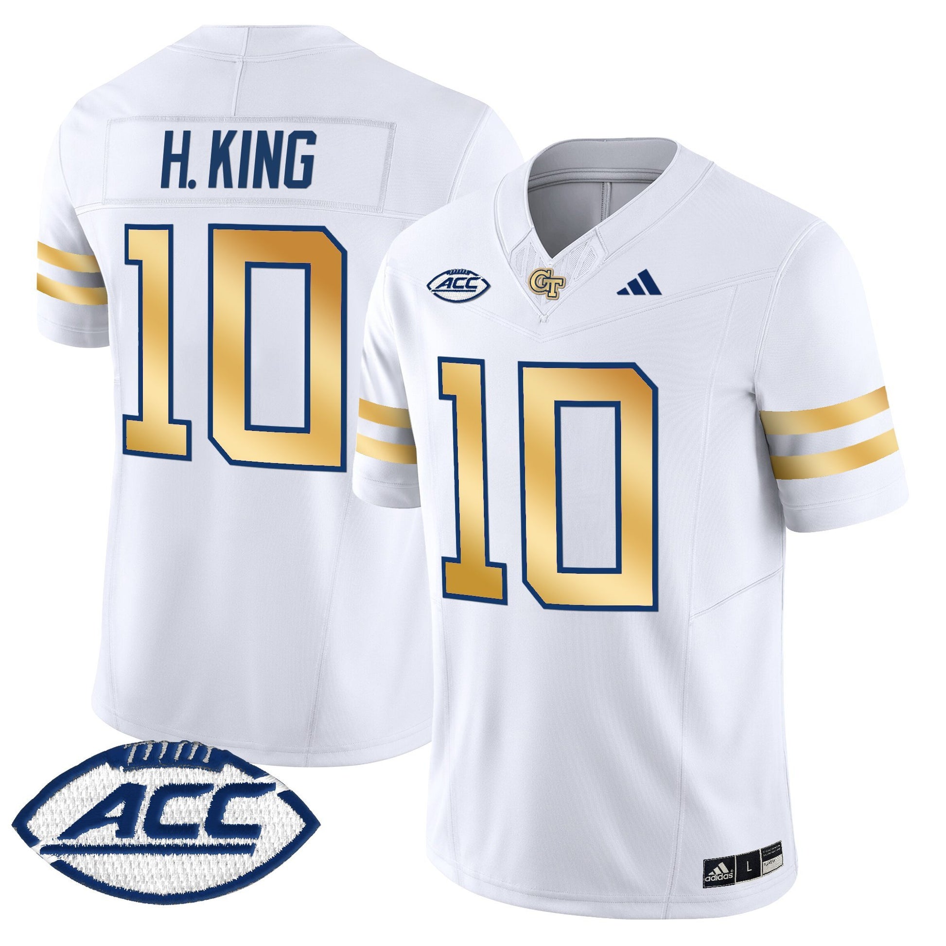 Men's Georgia Tech Yellow Jackets 2025 Vapor Limited Jersey - All stitched