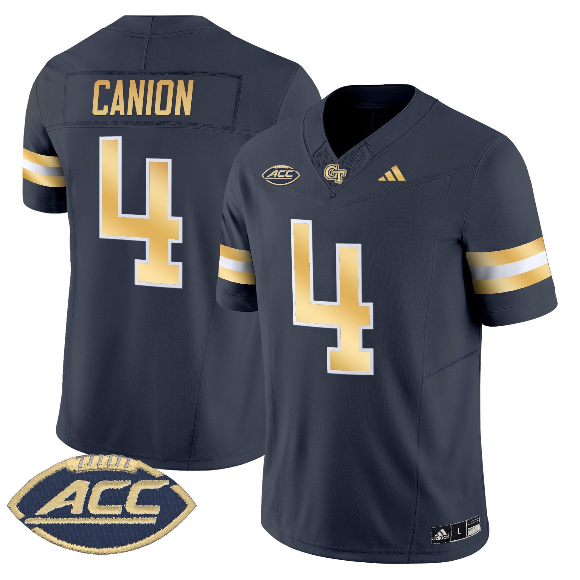 Men's Georgia Tech Yellow Jackets 2025 Vapor Limited Jersey - All stitched