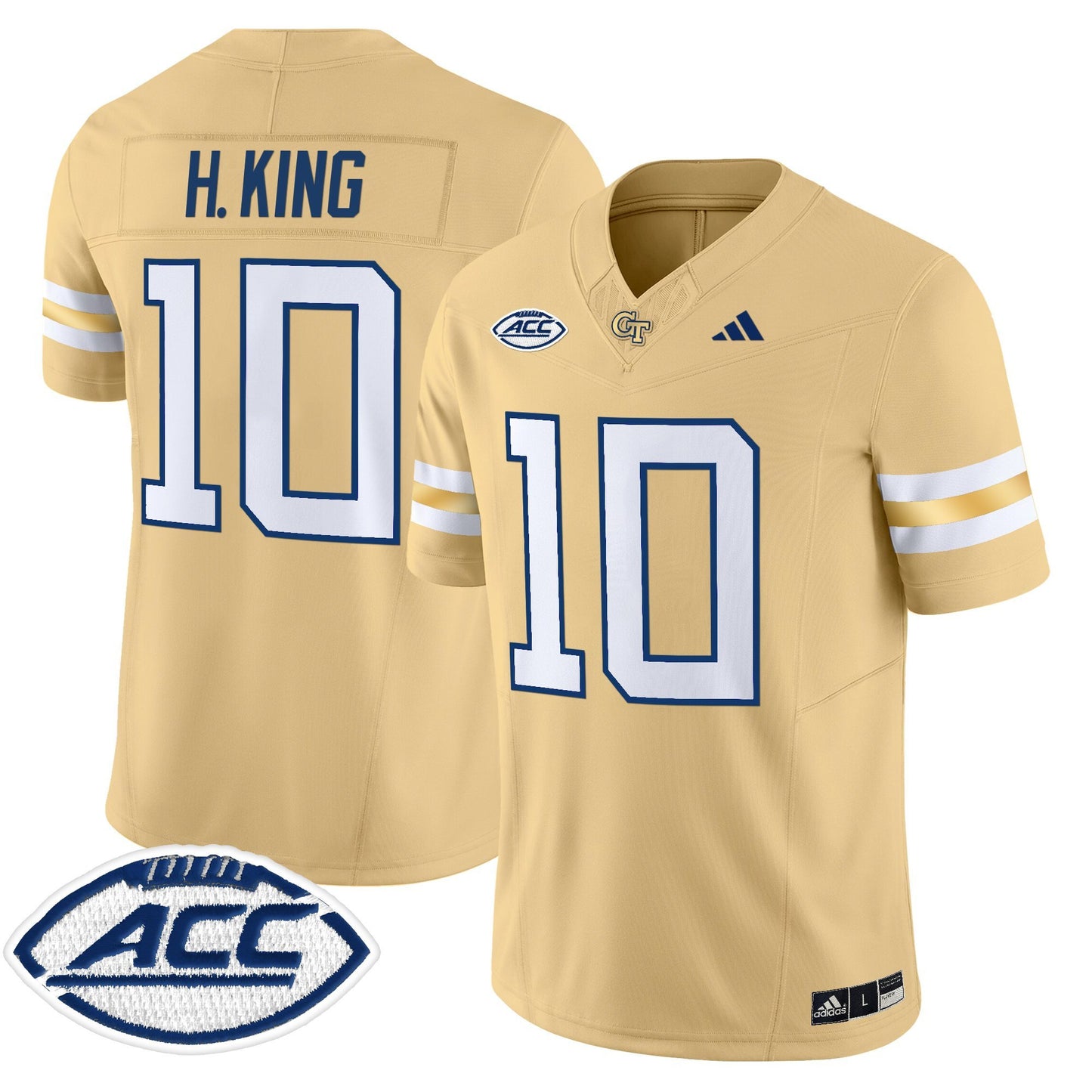 Men's Georgia Tech Yellow Jackets 2025 Vapor Limited Jersey - All stitched