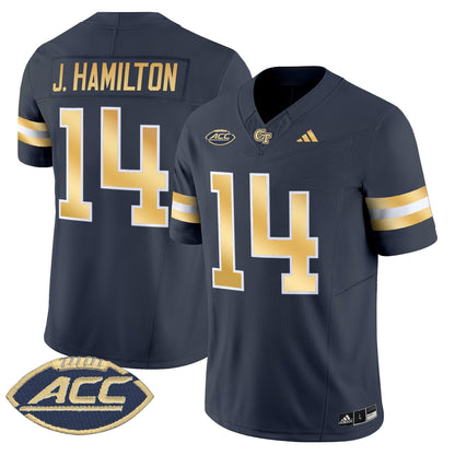 Men's Georgia Tech Yellow Jackets 2025 Vapor Limited Jersey - All stitched