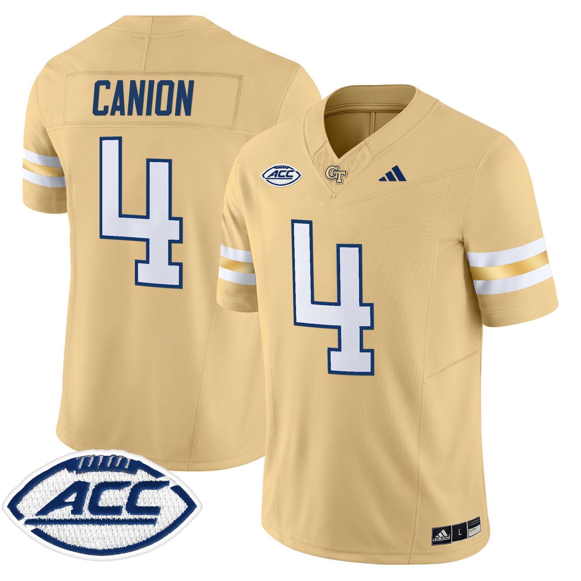 Men's Georgia Tech Yellow Jackets 2025 Vapor Limited Jersey - All stitched