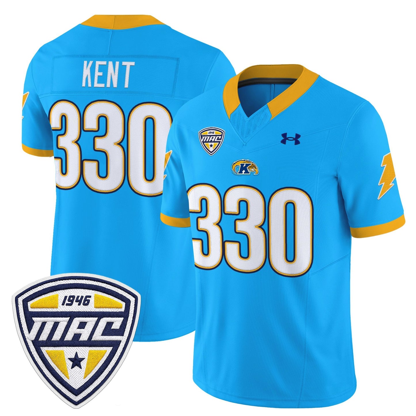 Men's Kent State Golden Flashes 2025 Vapor Limited Jersey - All Stitched