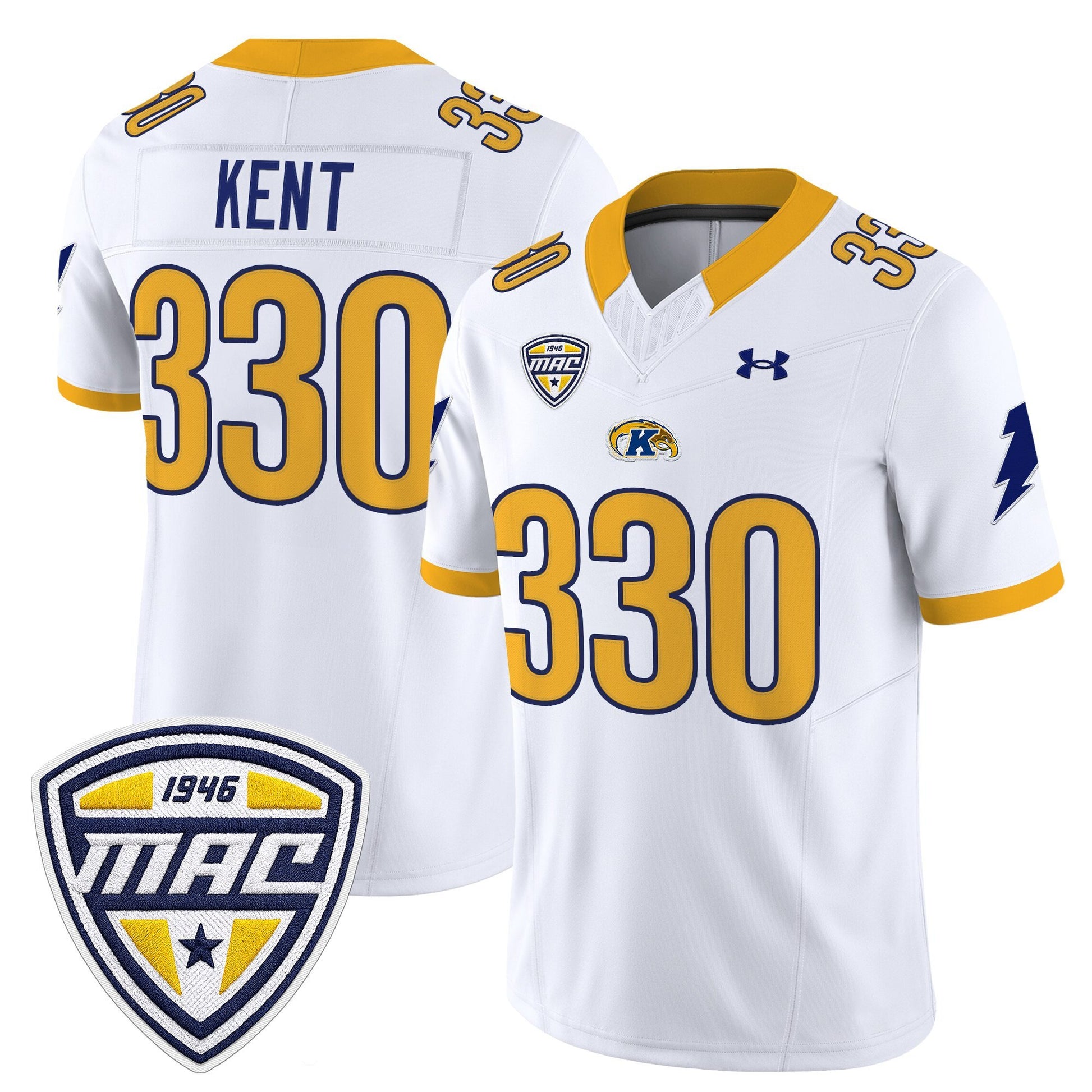 Men's Kent State Golden Flashes 2025 Vapor Limited Jersey - All Stitched