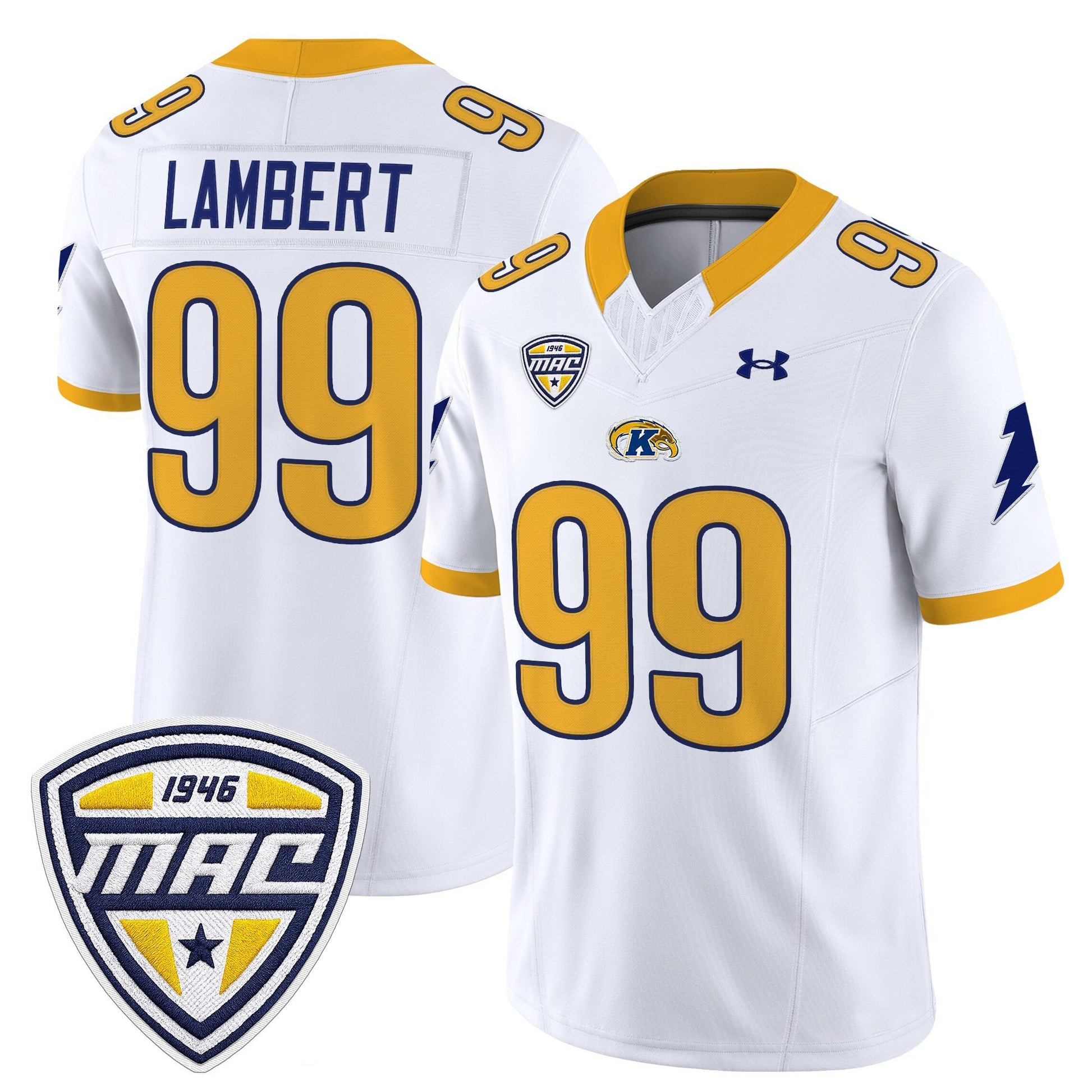 Men's Kent State Golden Flashes 2025 Vapor Limited Jersey - All Stitched