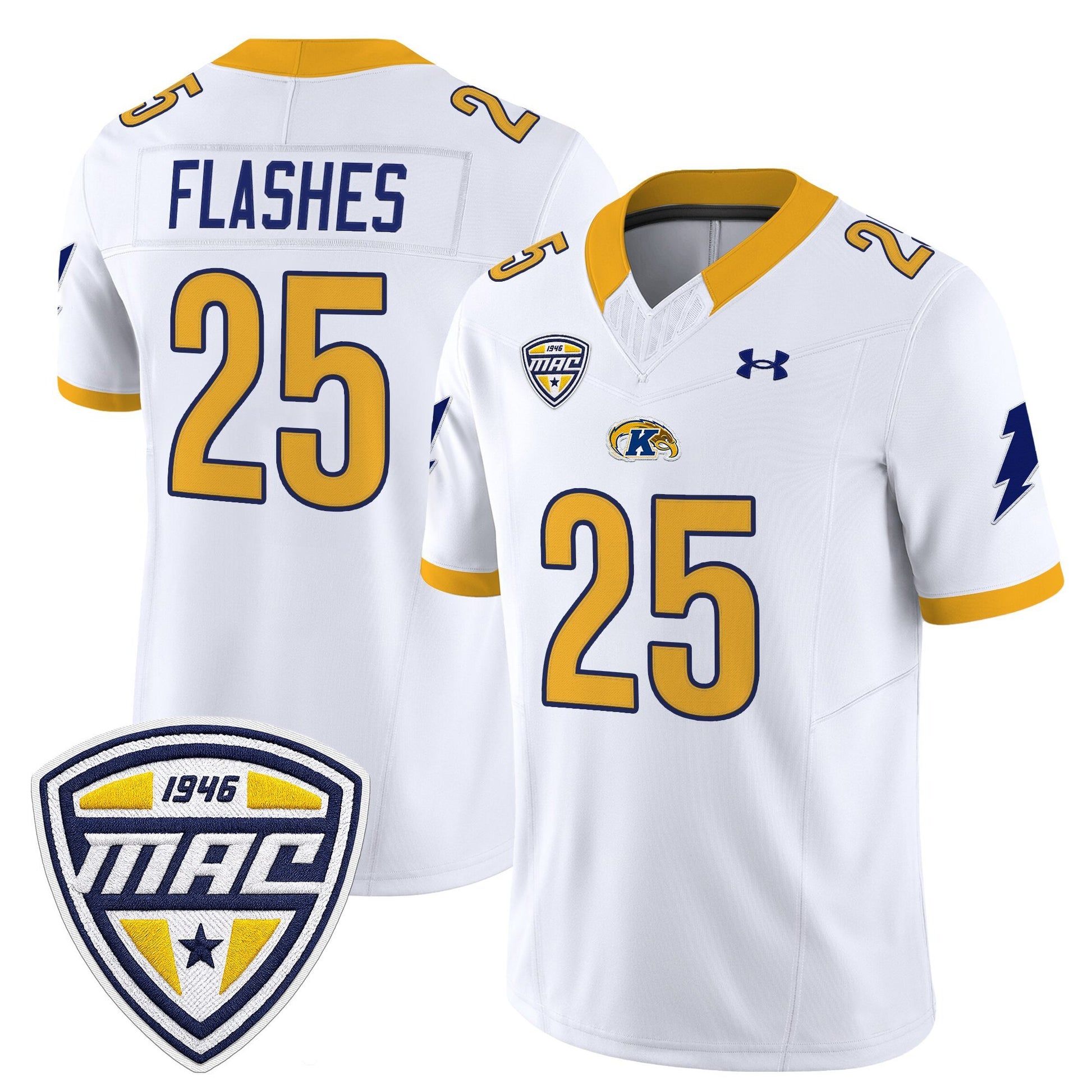 Men's Kent State Golden Flashes 2025 Vapor Limited Jersey - All Stitched
