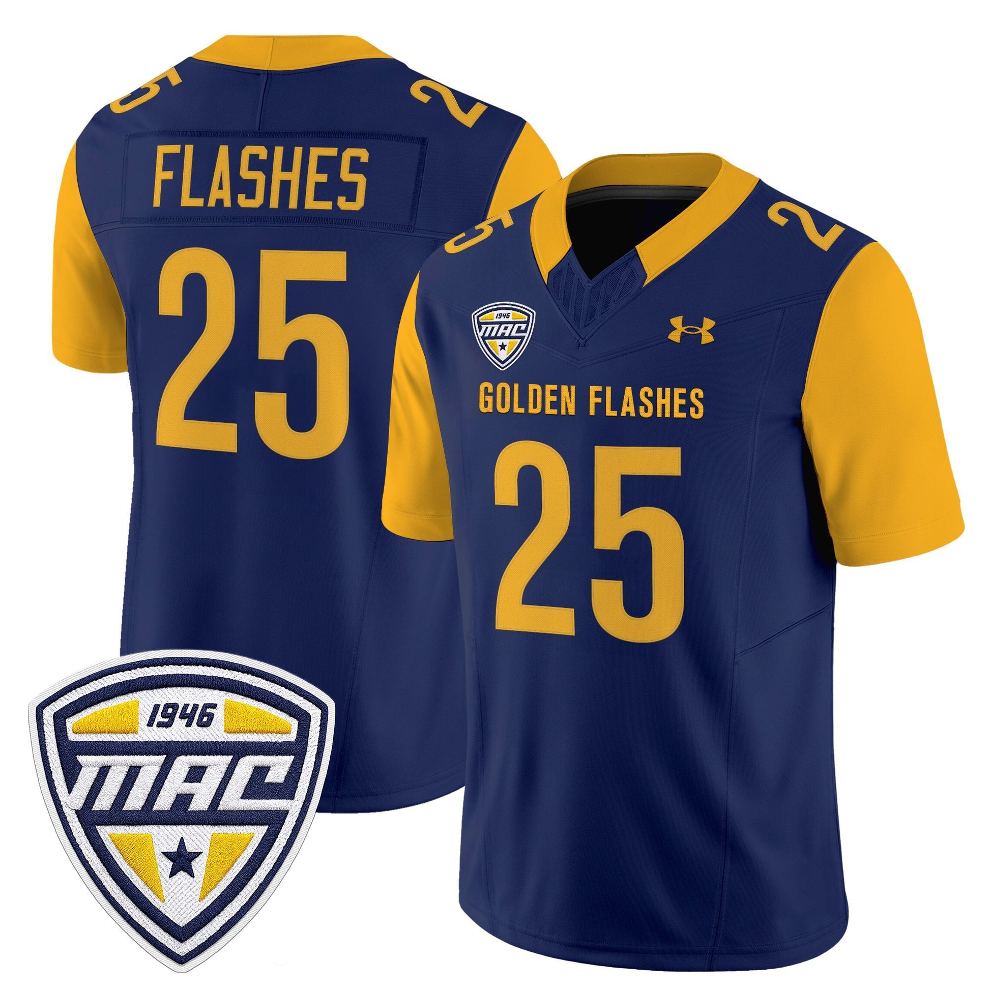 Men's Kent State Golden Flashes 2025 Vapor Limited Jersey - All Stitched