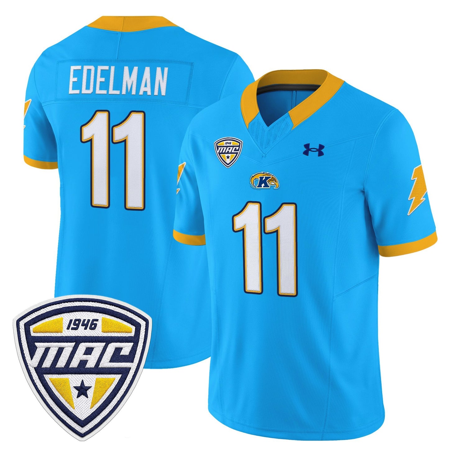 Men's Kent State Golden Flashes 2025 Vapor Limited Jersey - All Stitched