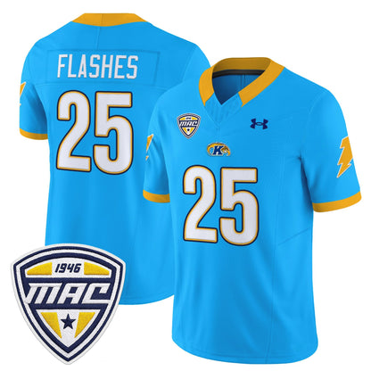 Men's Kent State Golden Flashes 2025 Vapor Limited Jersey - All Stitched