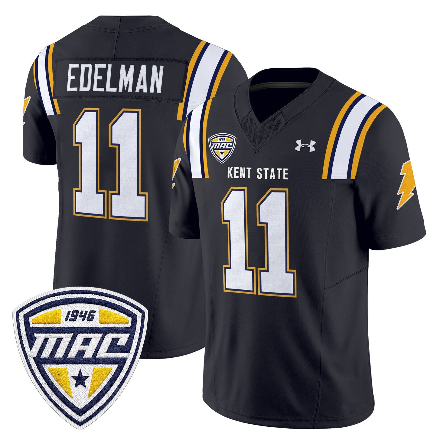 Men's Kent State Golden Flashes 2025 Vapor Limited Jersey - All Stitched