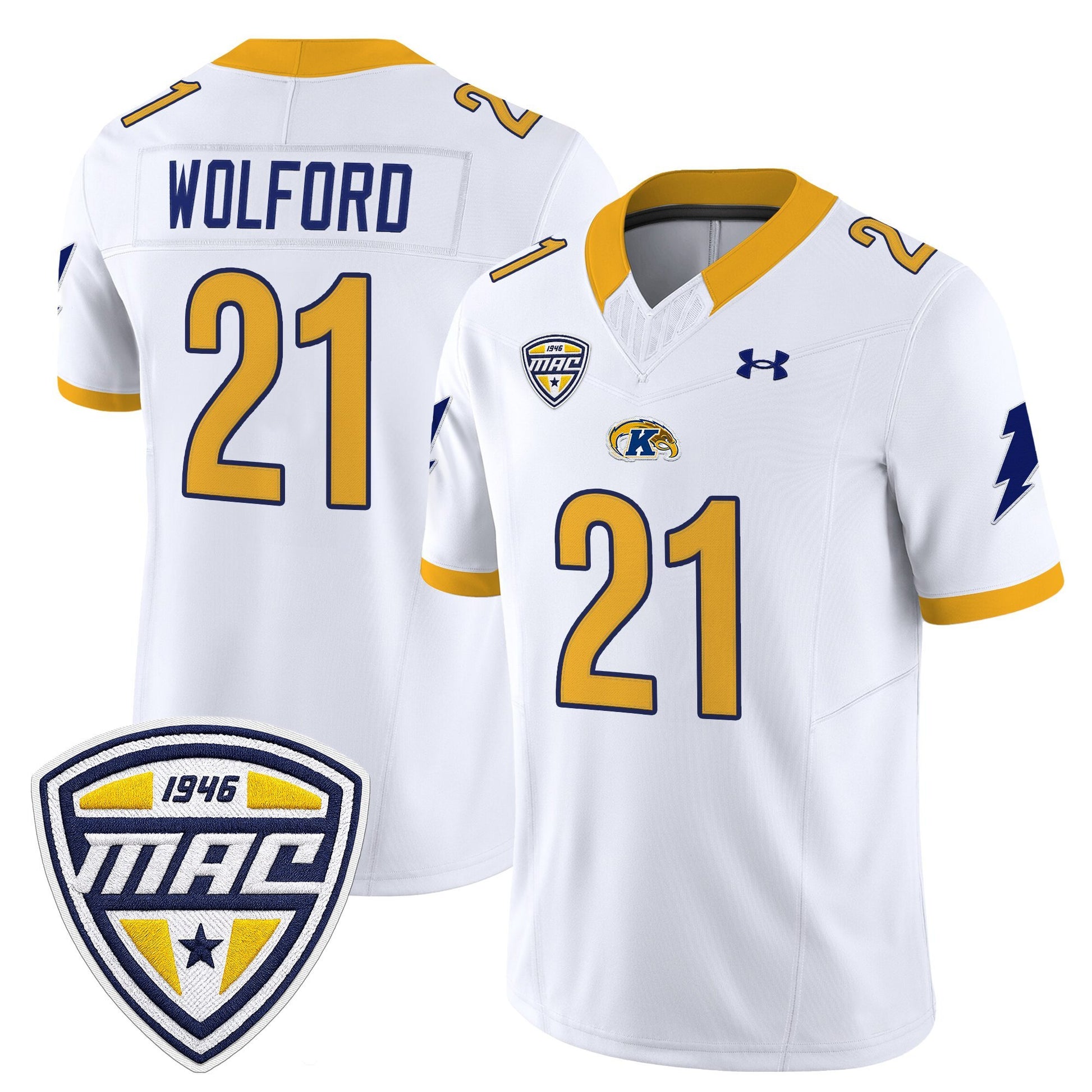 Men's Kent State Golden Flashes 2025 Vapor Limited Jersey - All Stitched