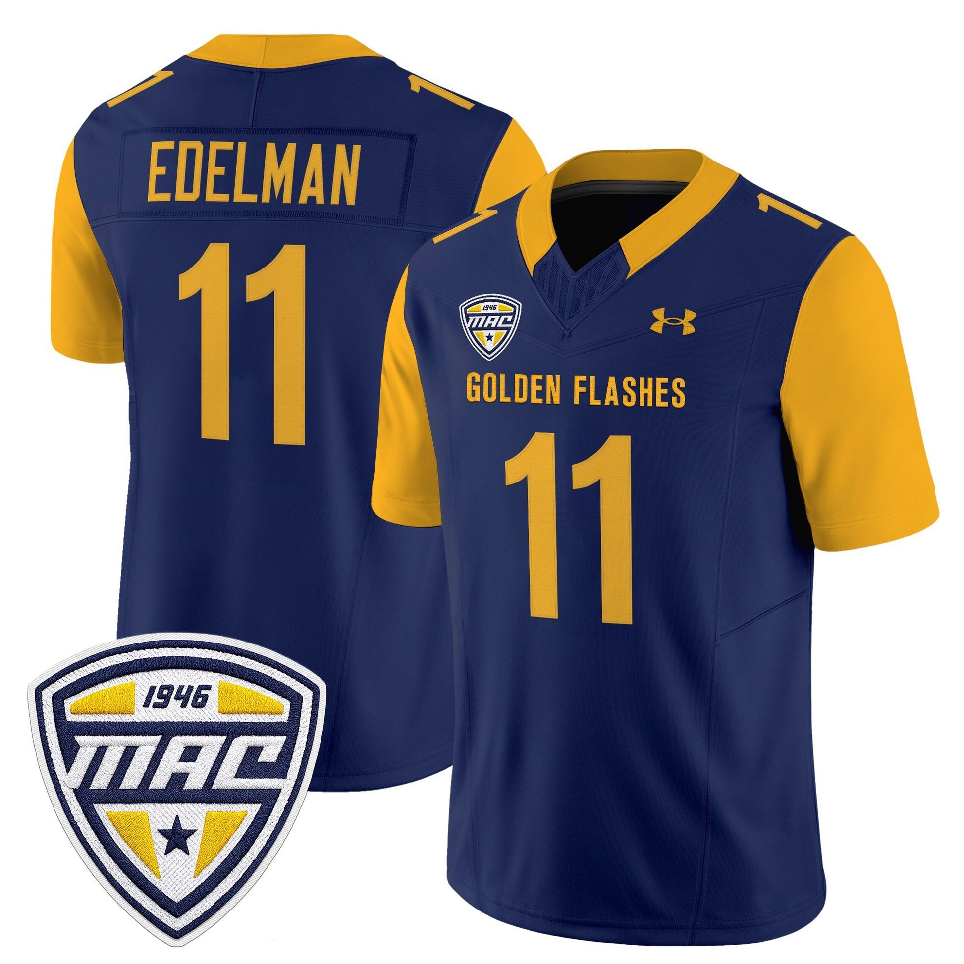 Men's Kent State Golden Flashes 2025 Vapor Limited Jersey - All Stitched