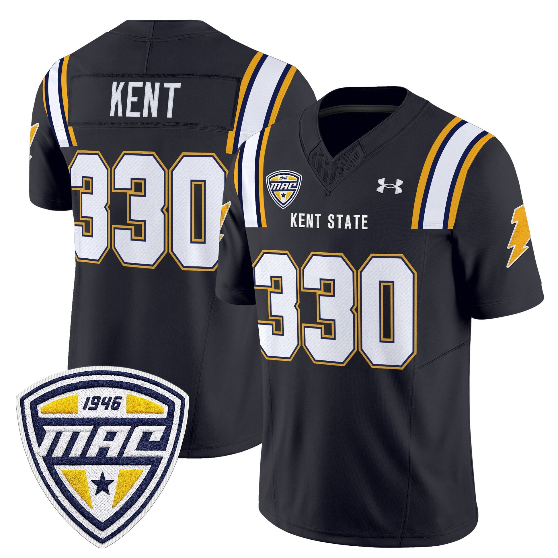 Men's Kent State Golden Flashes 2025 Vapor Limited Jersey - All Stitched