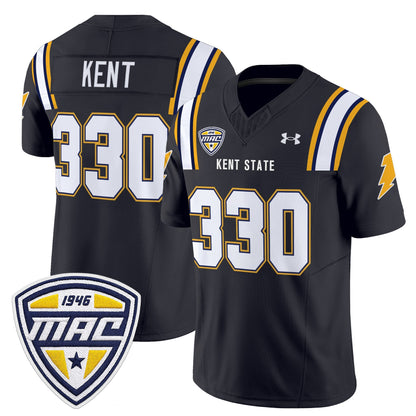 Men's Kent State Golden Flashes 2025 Vapor Limited Jersey - All Stitched