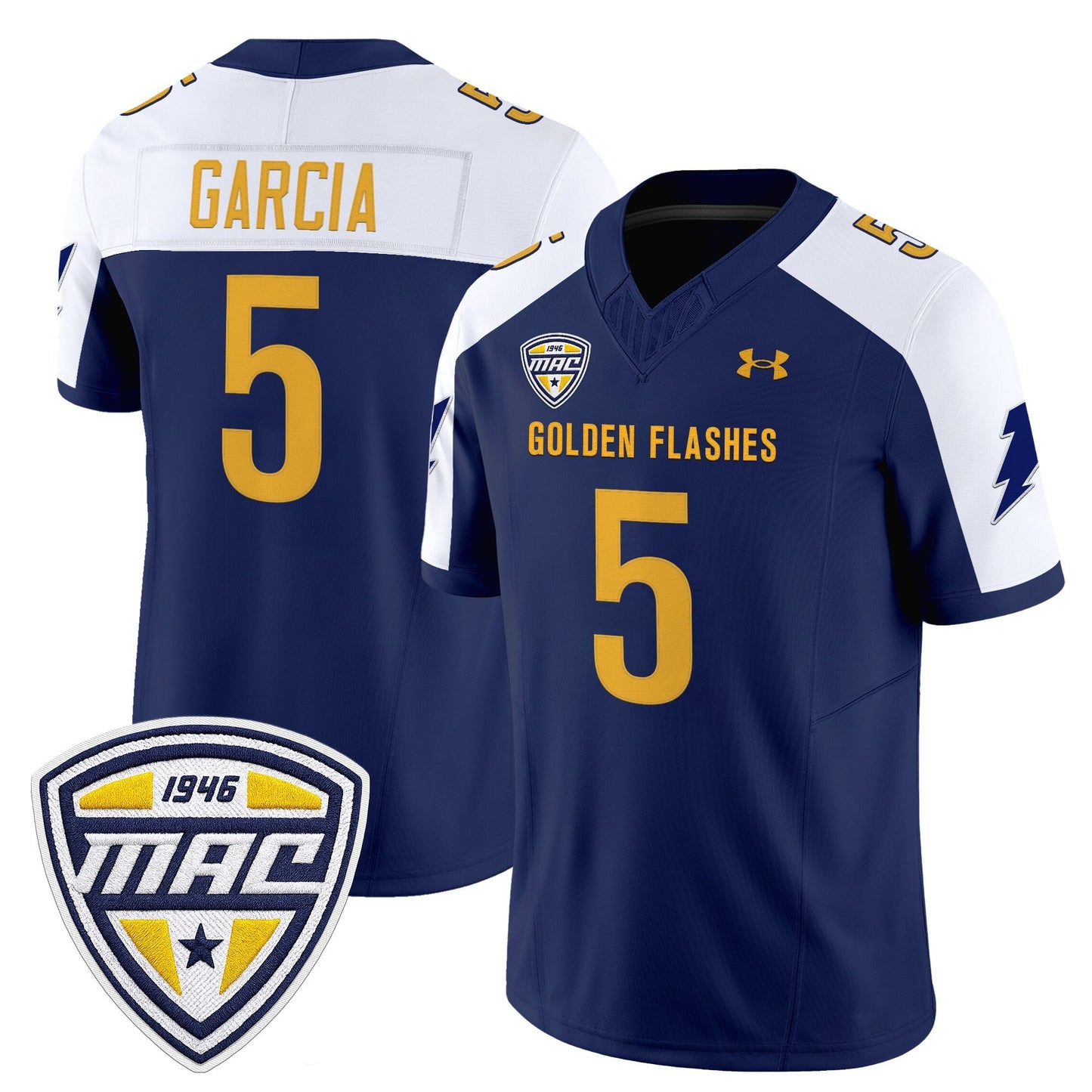 Men's Kent State Golden Flashes 2025 Vapor Limited Jersey - All Stitched