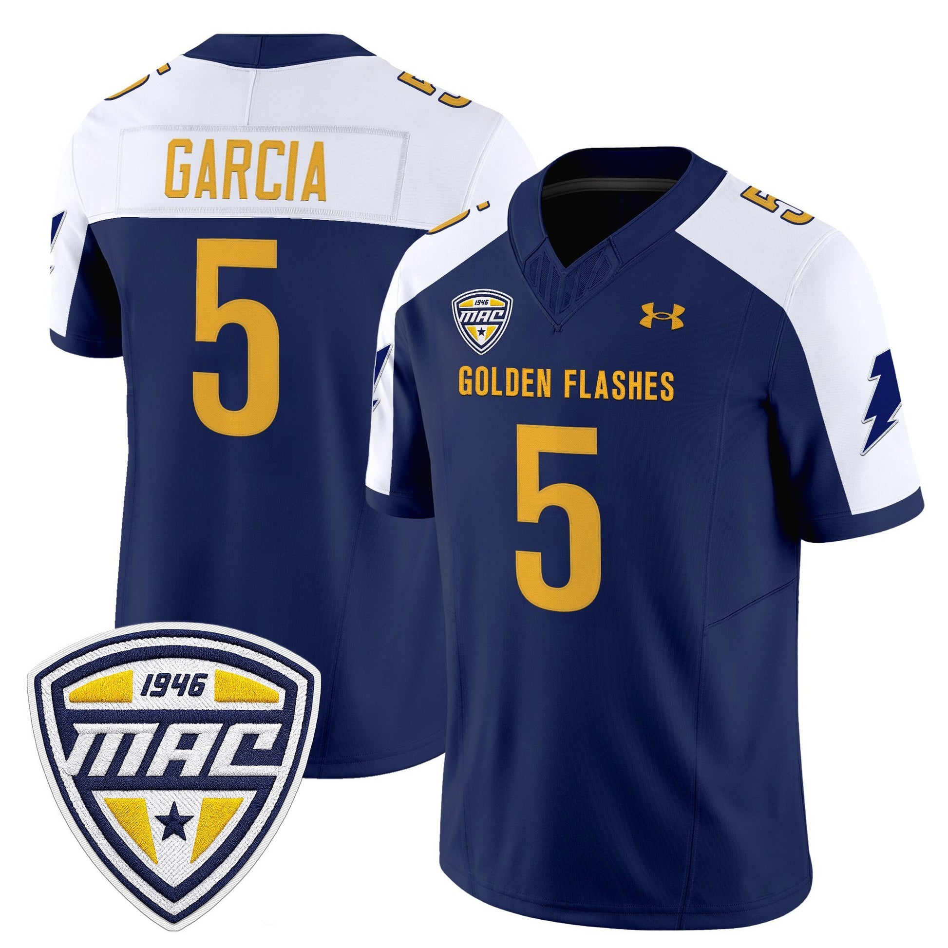 Men's Kent State Golden Flashes 2025 Vapor Limited Jersey - All Stitched