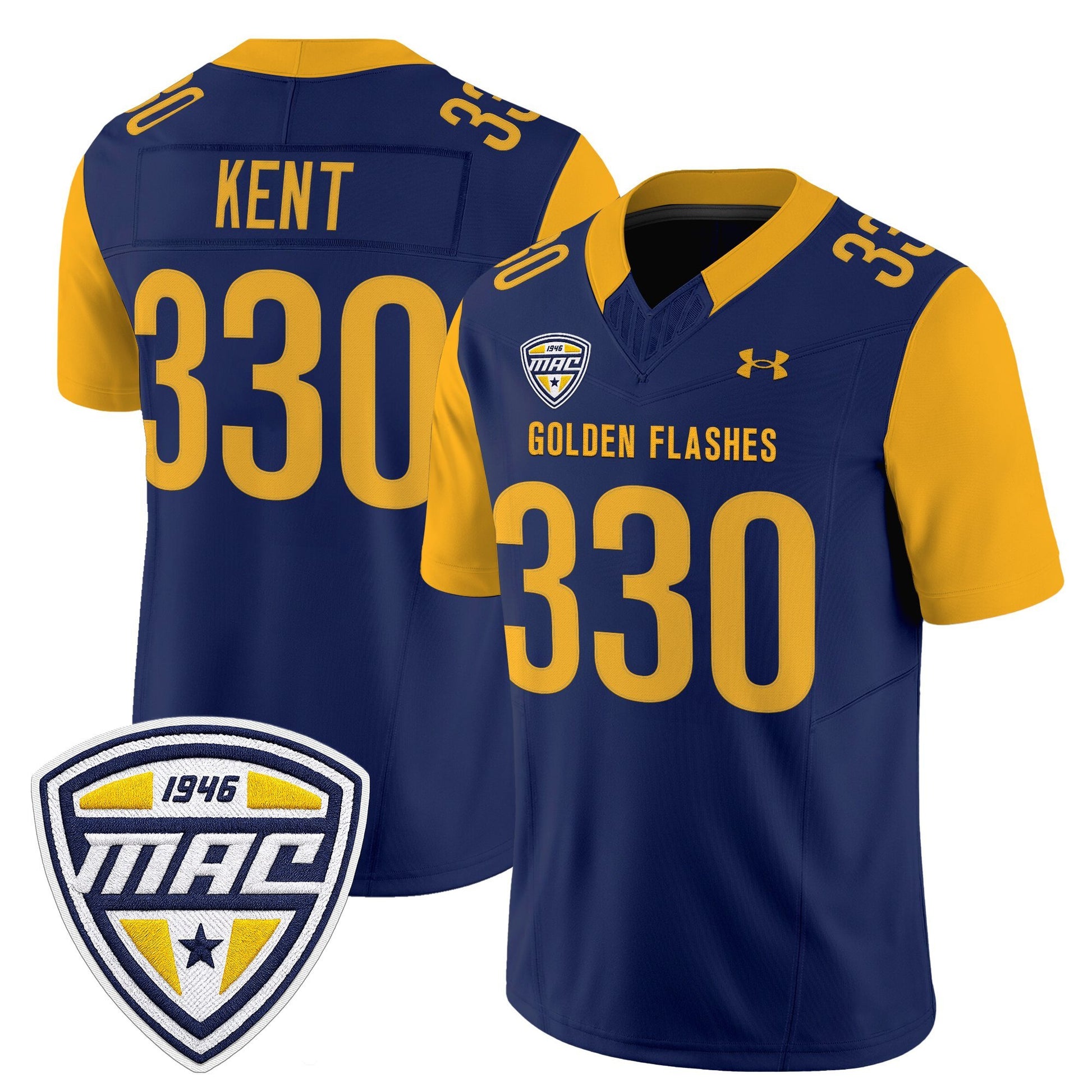 Men's Kent State Golden Flashes 2025 Vapor Limited Jersey - All Stitched