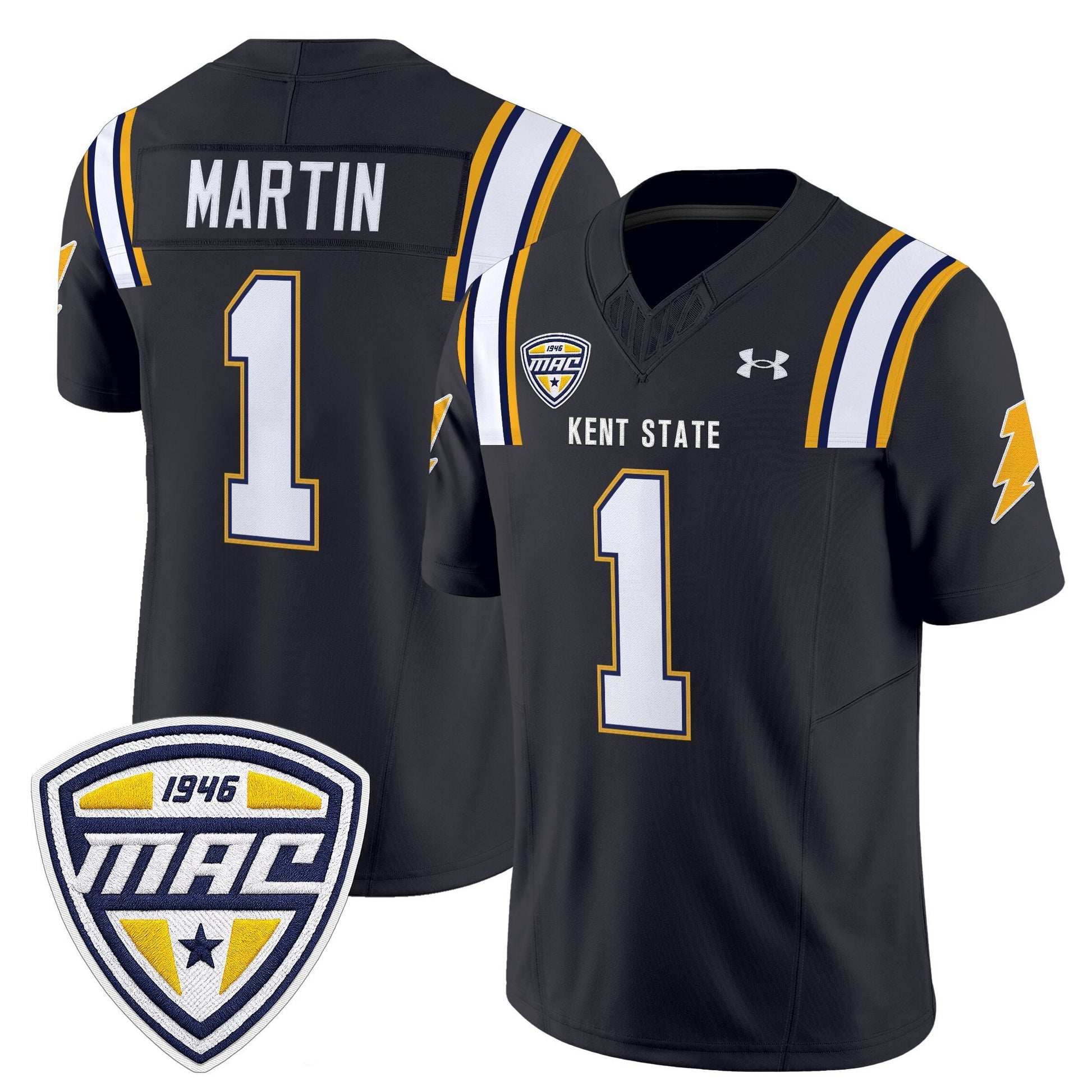 Men's Kent State Golden Flashes 2025 Vapor Limited Jersey - All Stitched
