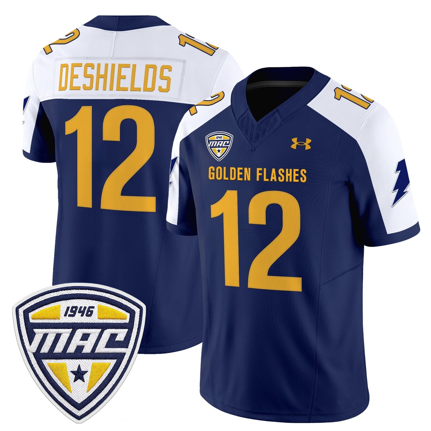 Men's Kent State Golden Flashes 2025 Vapor Limited Jersey - All Stitched