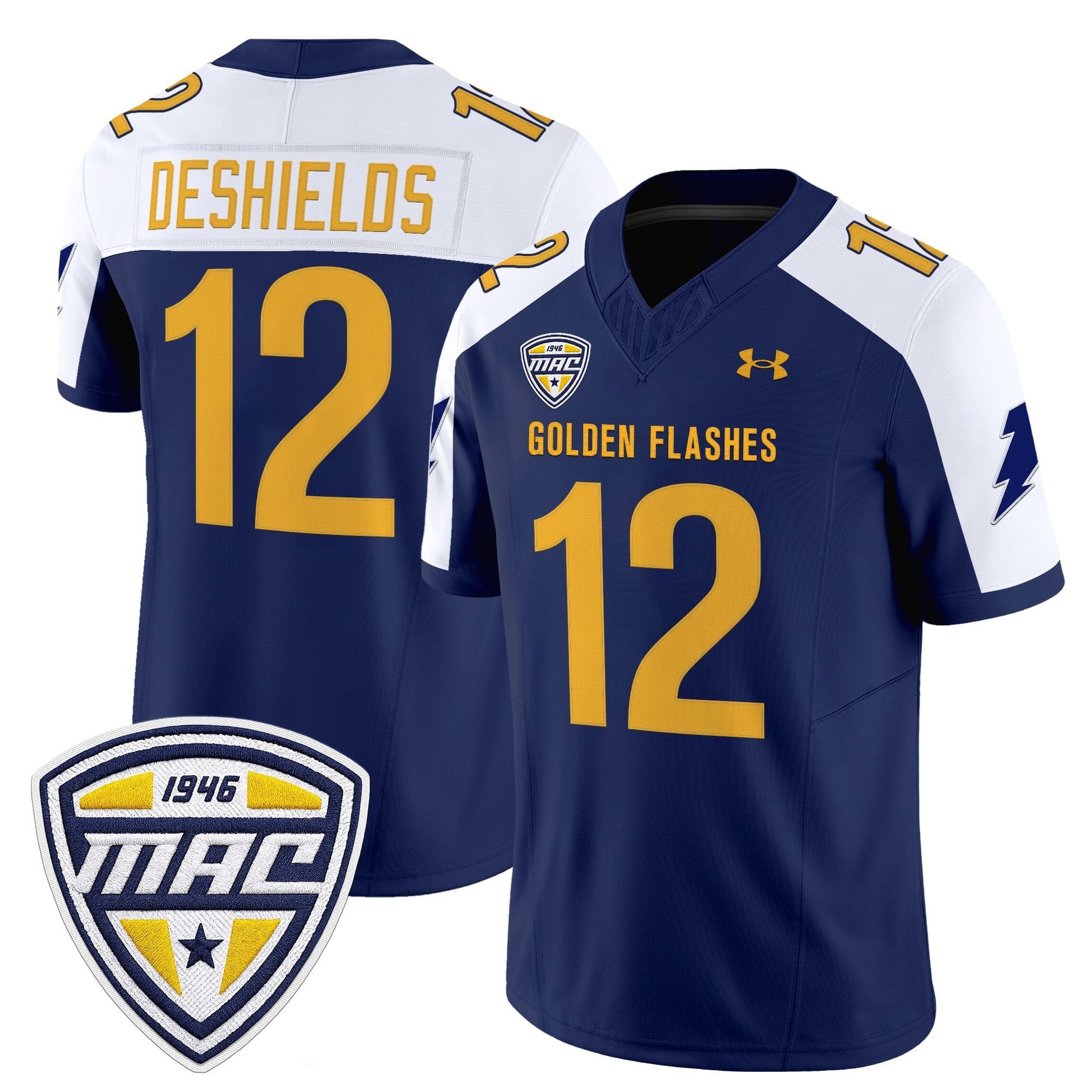 Men's Kent State Golden Flashes 2025 Vapor Limited Jersey - All Stitched
