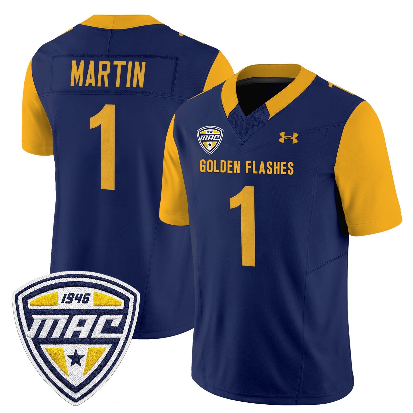Men's Kent State Golden Flashes 2025 Vapor Limited Jersey - All Stitched