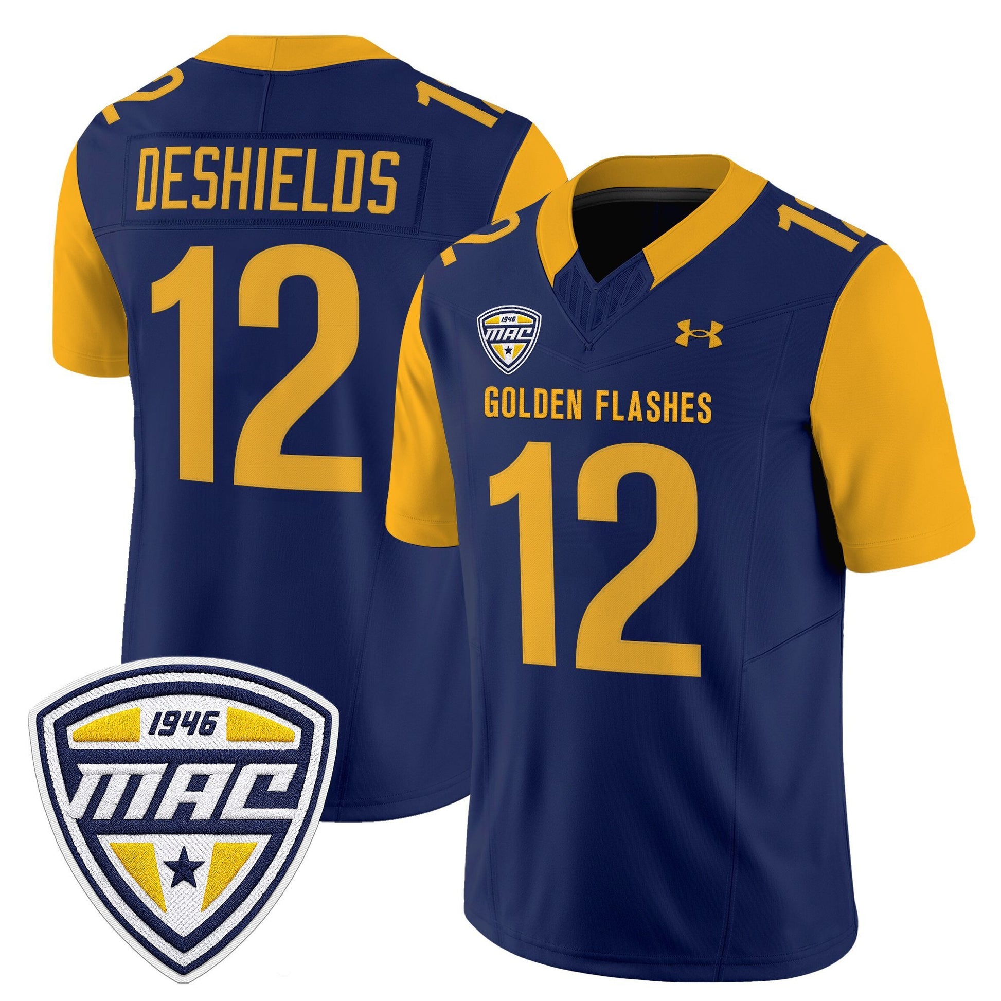 Men's Kent State Golden Flashes 2025 Vapor Limited Jersey - All Stitched