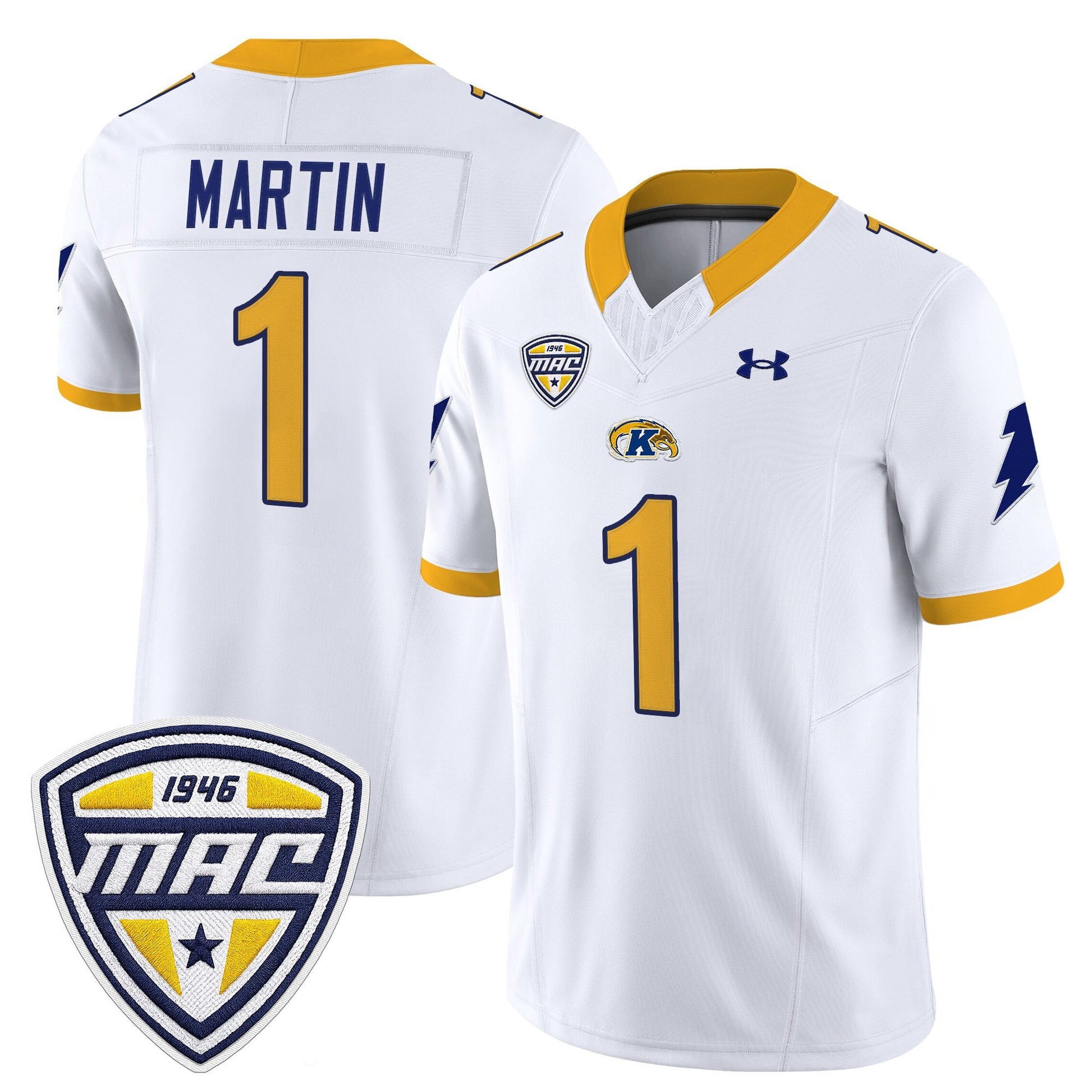 Men's Kent State Golden Flashes 2025 Vapor Limited Jersey - All Stitched