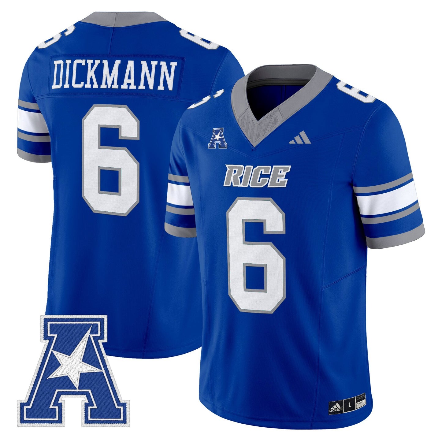 Men's Rice Owls 2025 Vapor Limited Jersey - All Stitched