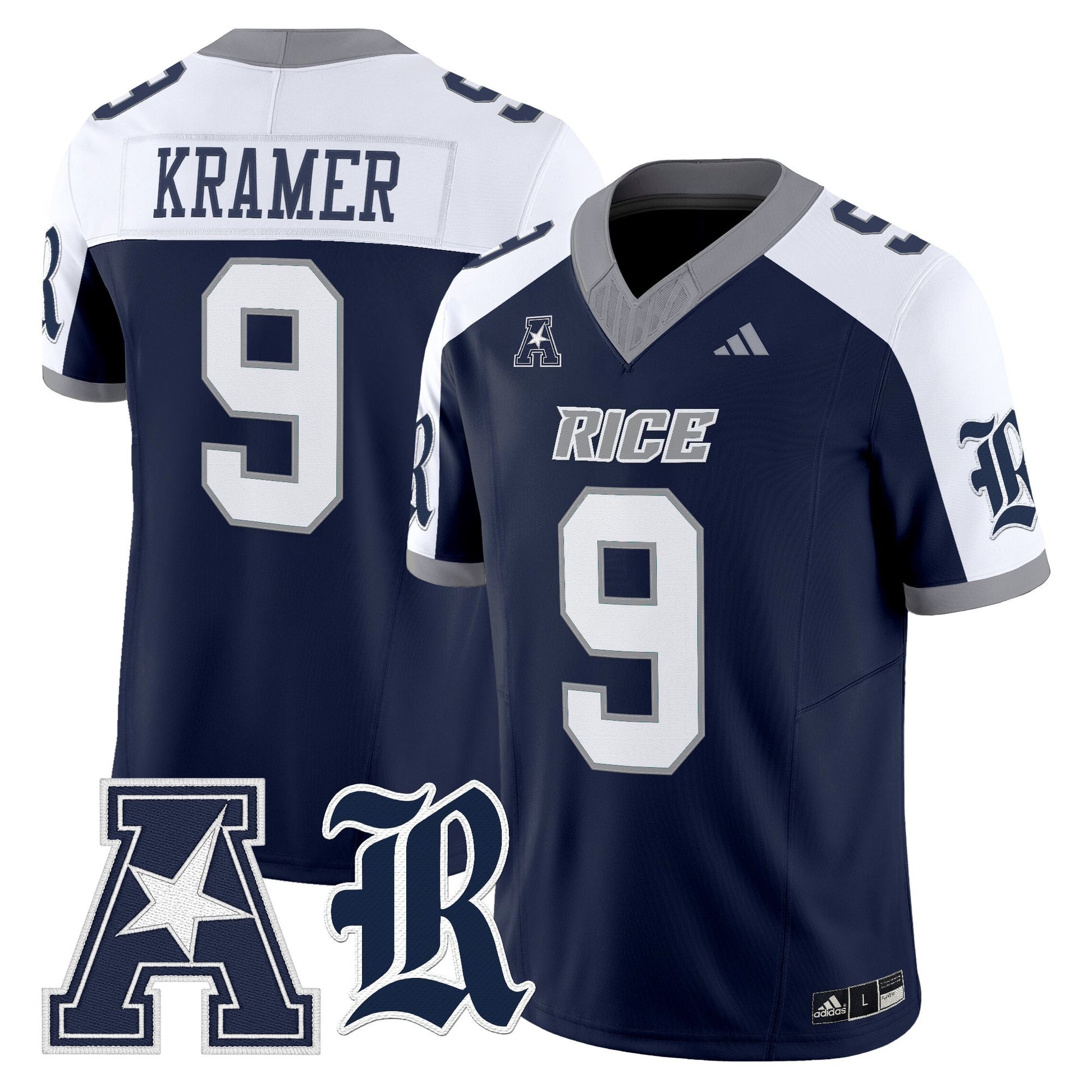 Men's Rice Owls 2025 Vapor Limited Jersey - All Stitched