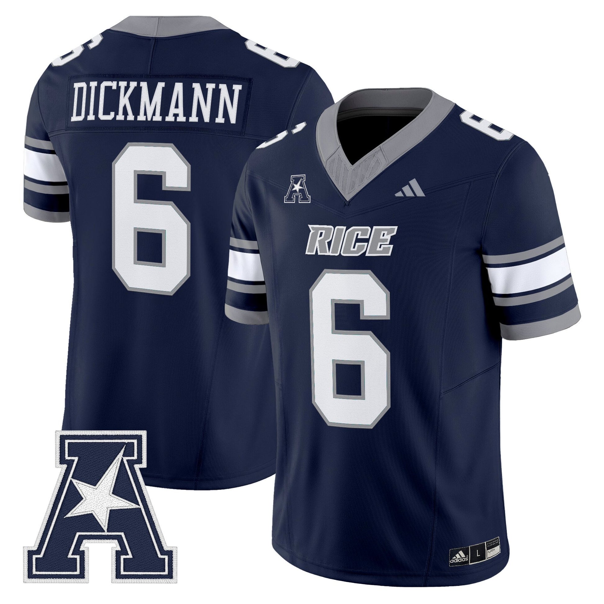 Men's Rice Owls 2025 Vapor Limited Jersey - All Stitched