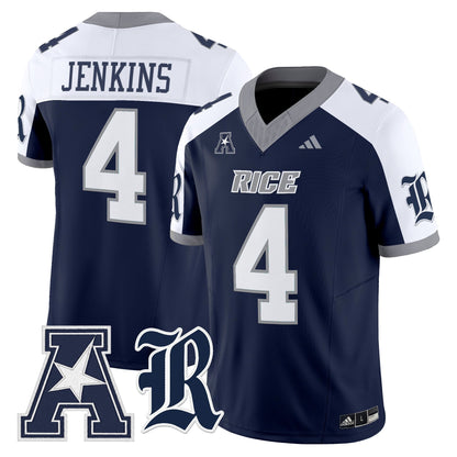 Men's Rice Owls 2025 Vapor Limited Jersey - All Stitched