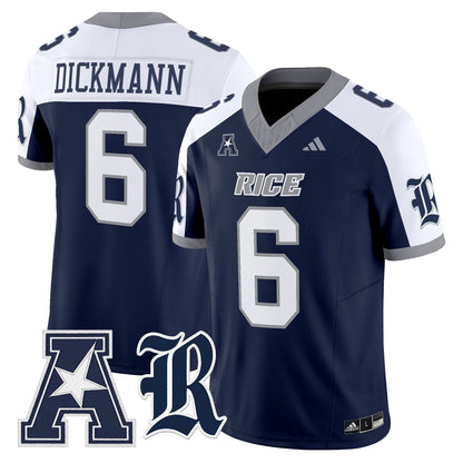 Men's Rice Owls 2025 Vapor Limited Jersey - All Stitched