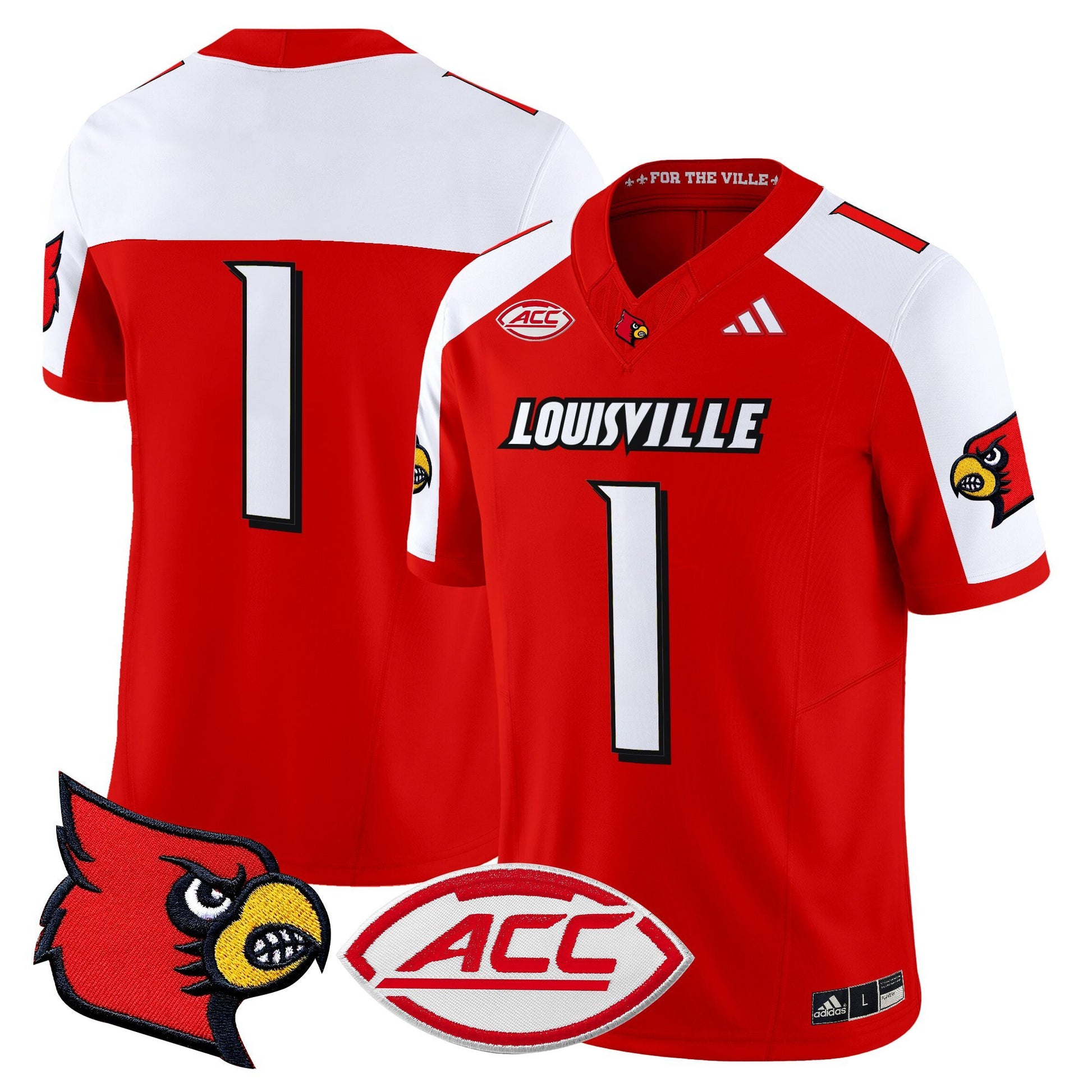 Men's Louisville Cardinals 2025 Vapor Limited Jersey - All Stitched