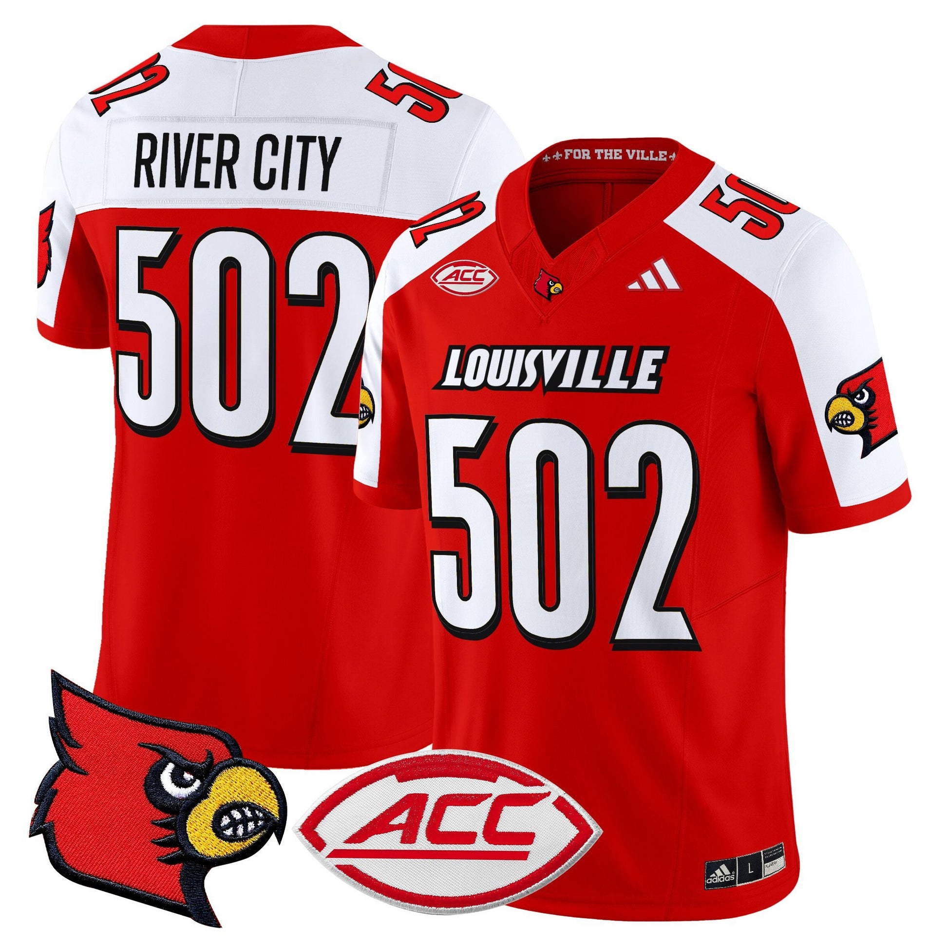 Men's Louisville Cardinals 2025 Vapor Limited Jersey - All Stitched