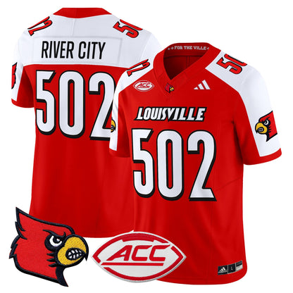 Men's Louisville Cardinals 2025 Vapor Limited Jersey - All Stitched
