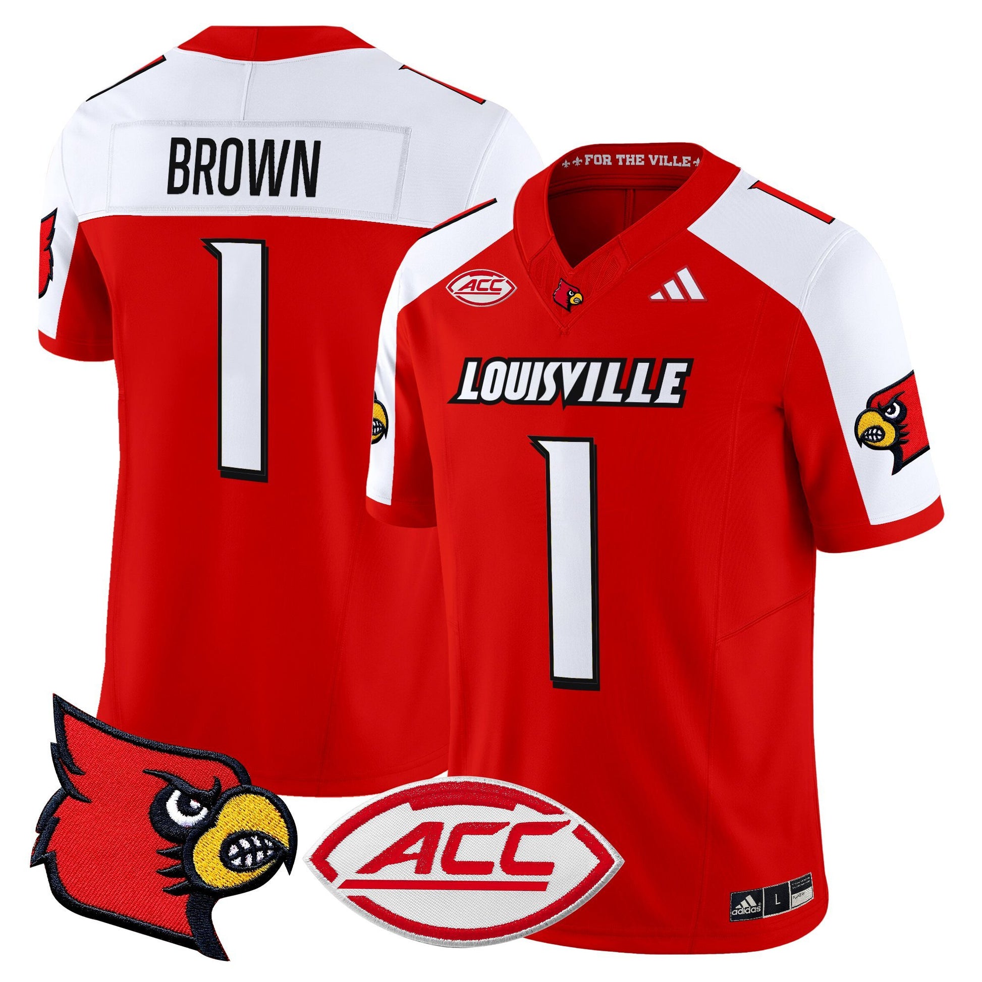 Men's Louisville Cardinals 2025 Vapor Limited Jersey - All Stitched