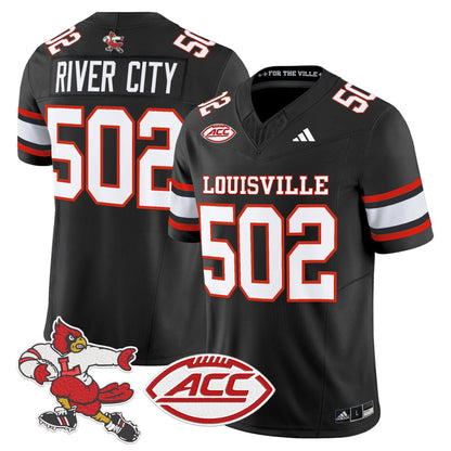 Men's Louisville Cardinals 2025 Vapor Limited Jersey - All Stitched