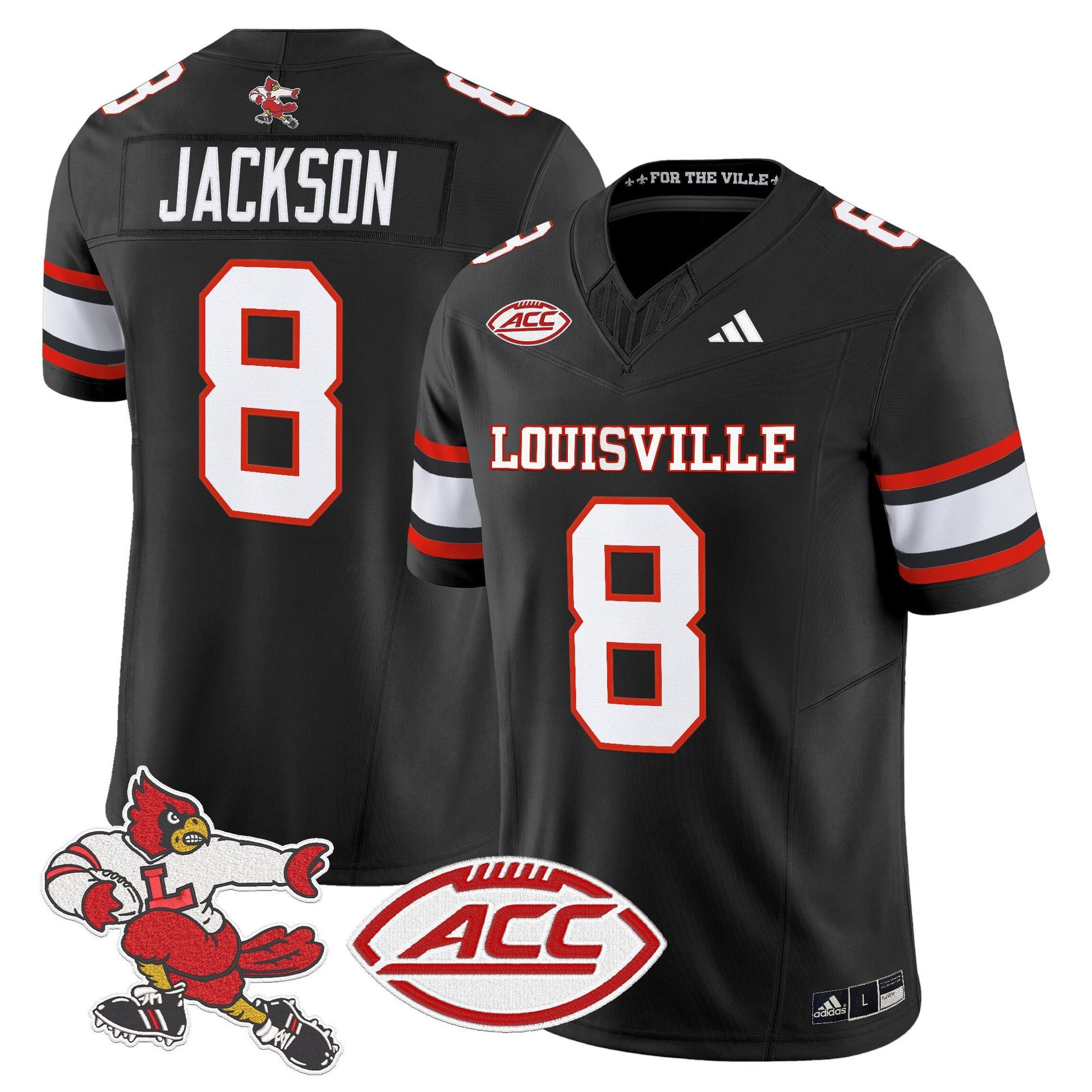 Men's Louisville Cardinals 2025 Vapor Limited Jersey - All Stitched