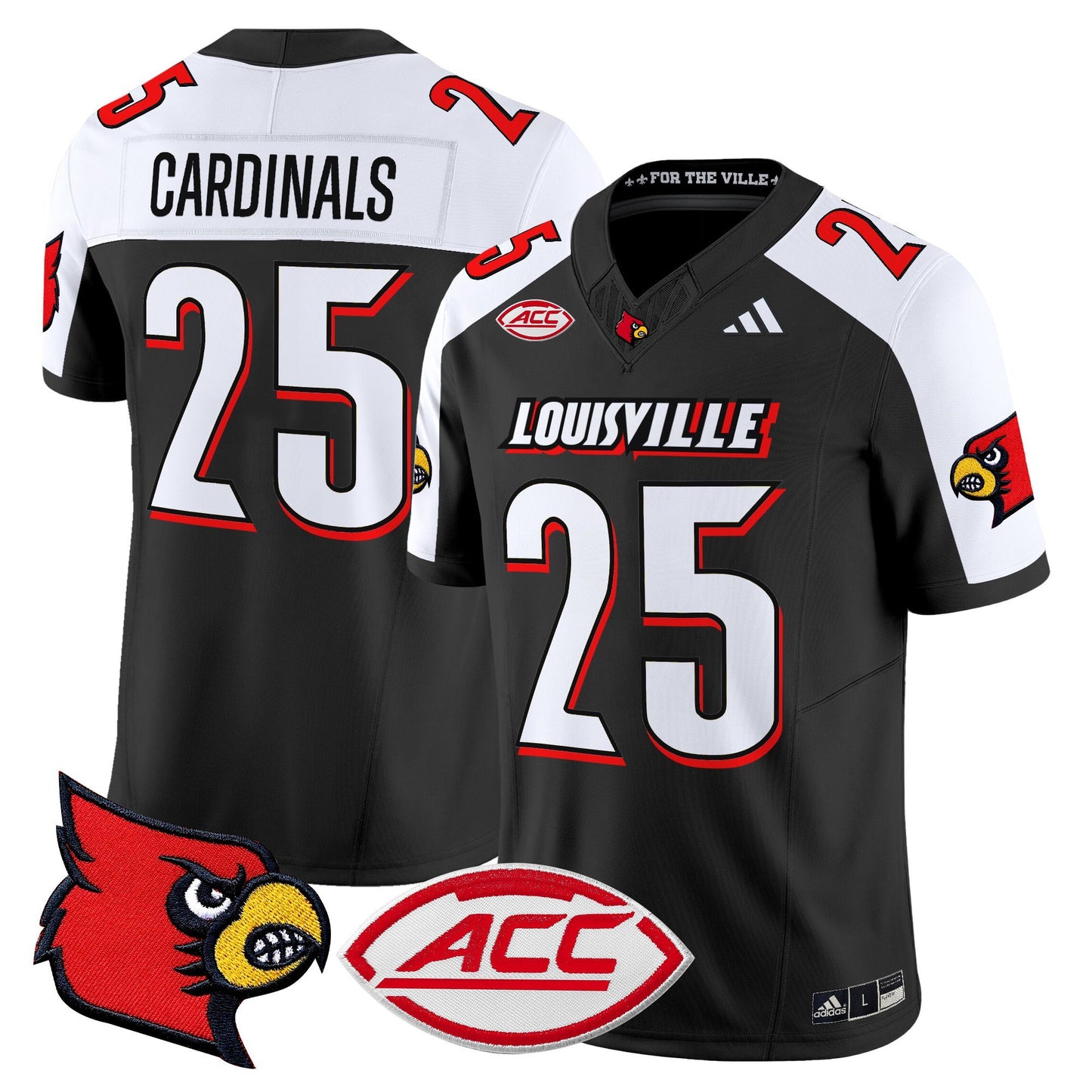Men's Louisville Cardinals 2025 Vapor Limited Jersey - All Stitched