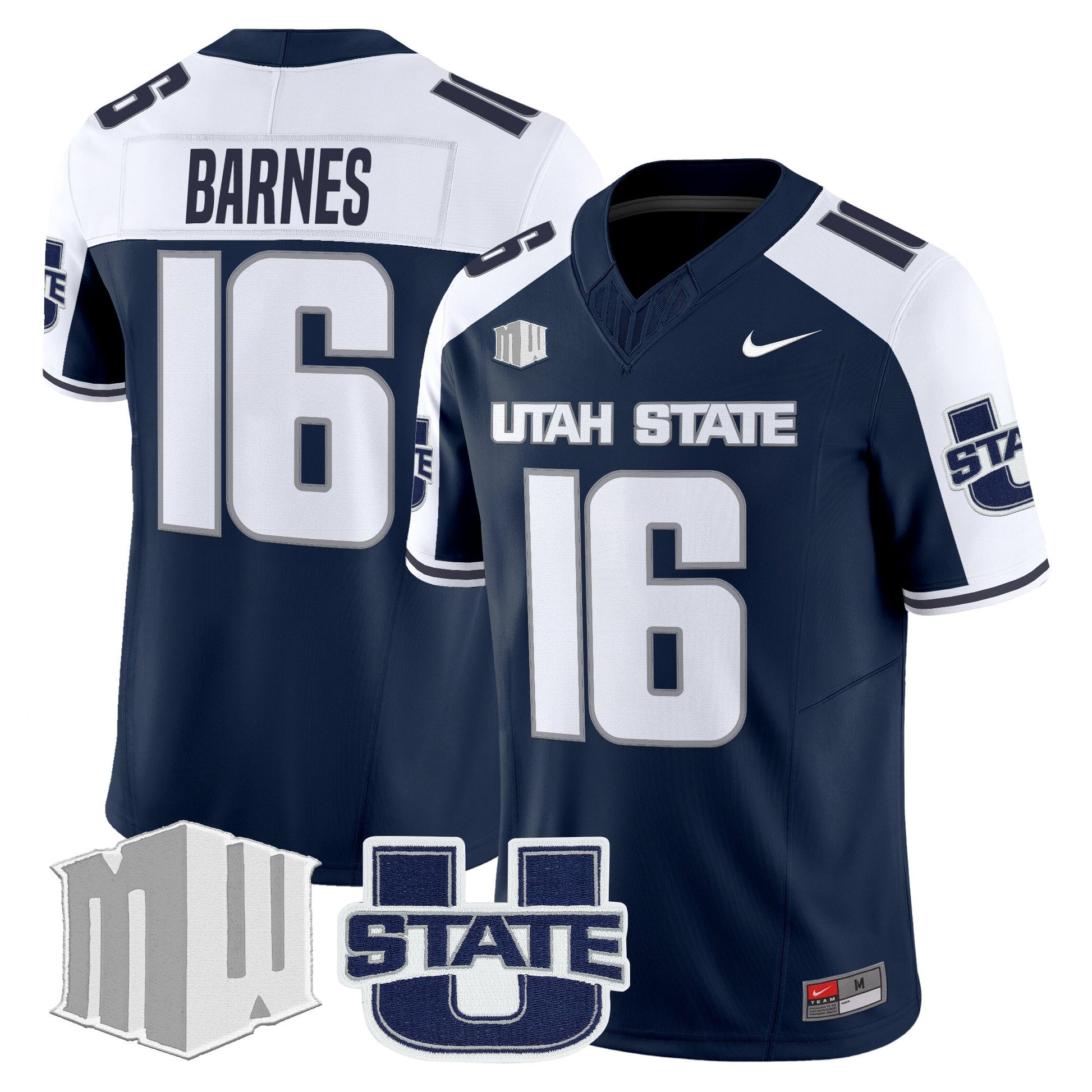 Men's Utah State Aggies 2025 Vapor Limited Jersey - All Stitched