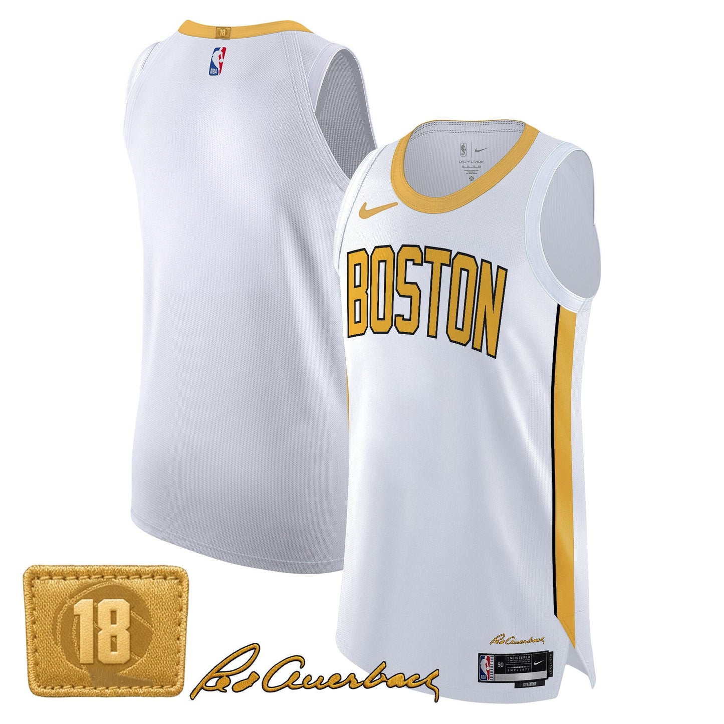 Boston Celtics 2025/26 City Edition Swingman Jersey - All Stitched