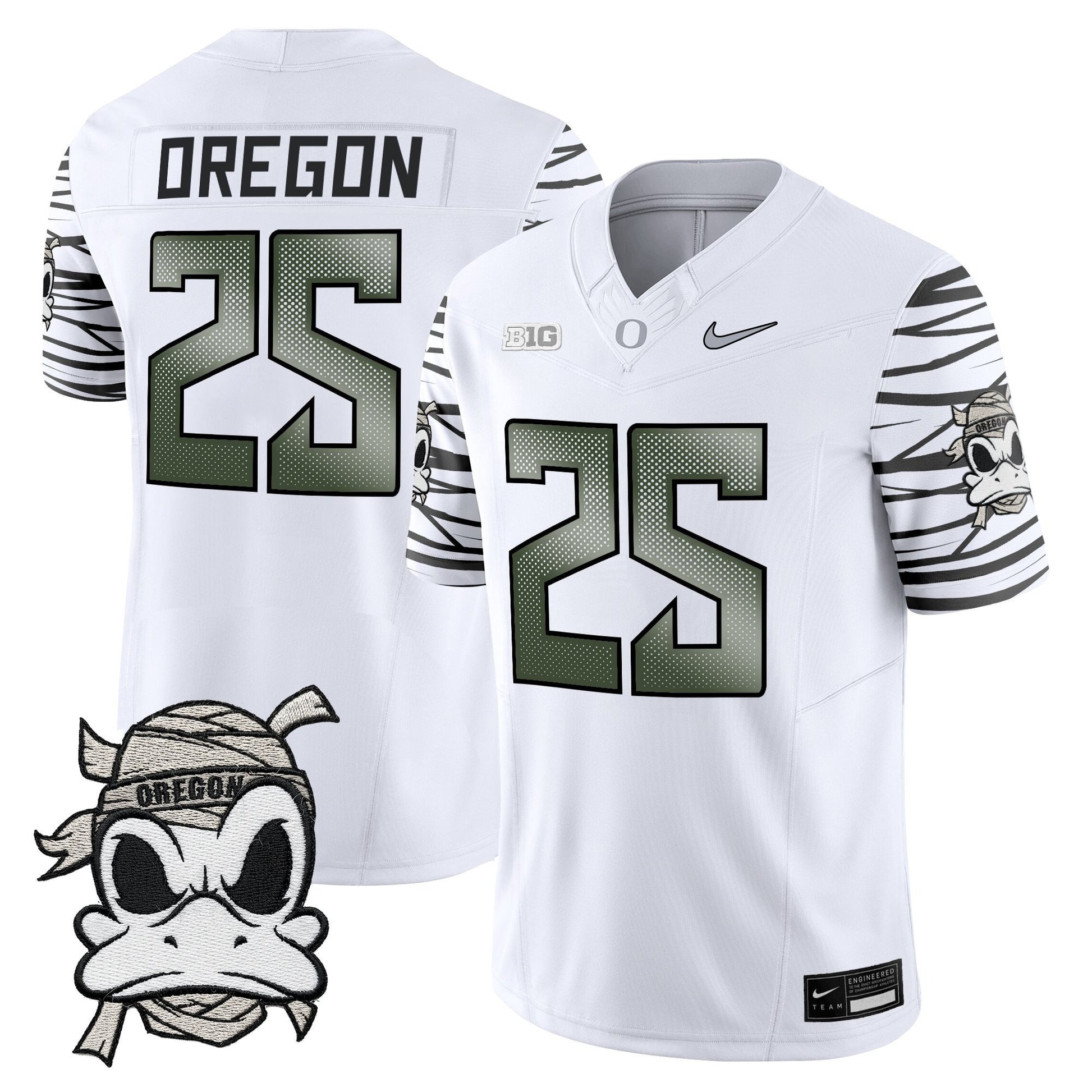 Men's Oregon Ducks 2025 "Mummy Duck" Vapor Limited Jersey - All Stitched