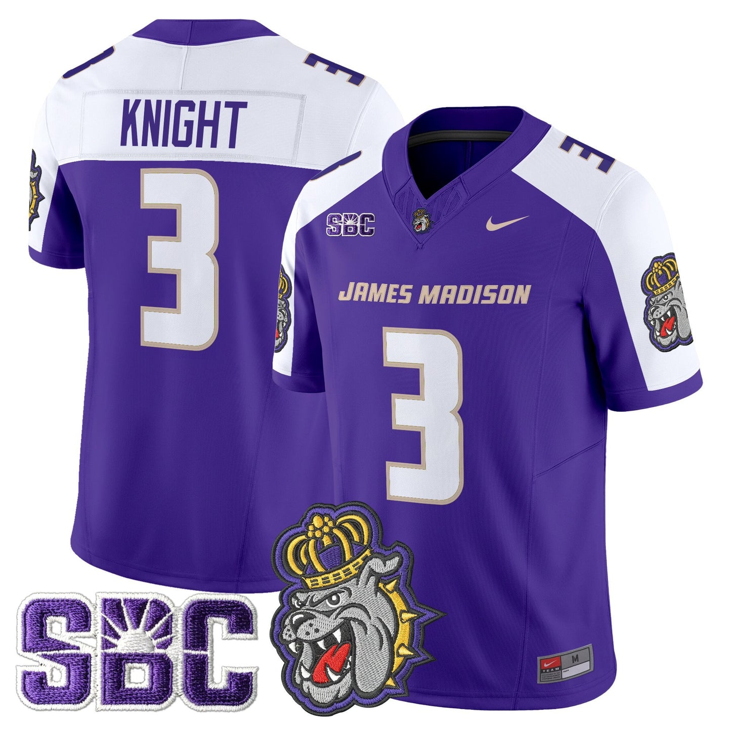 Men's James Madison Dukes 2025 Vapor Limited Jersey - All Stitched