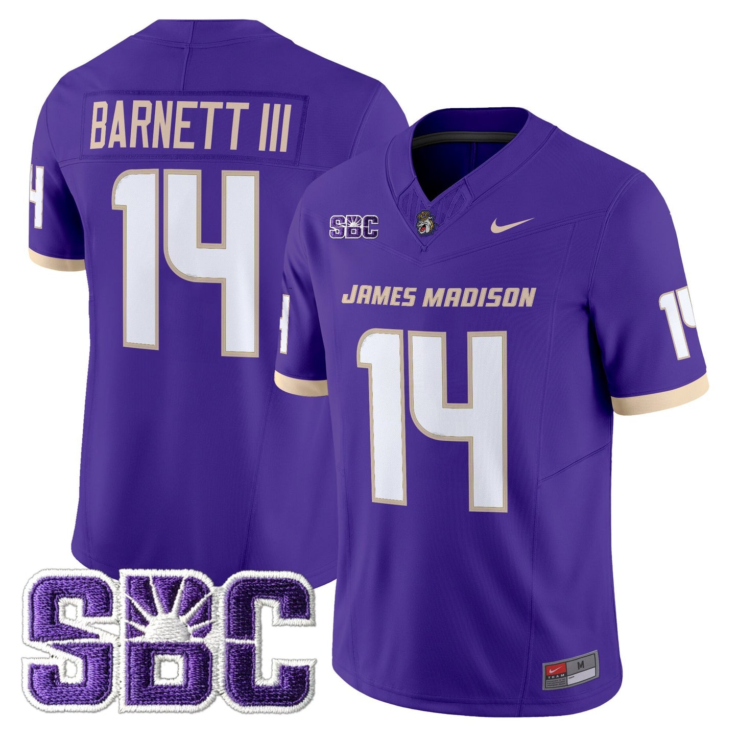 Men's James Madison Dukes 2025 Vapor Limited Jersey - All Stitched