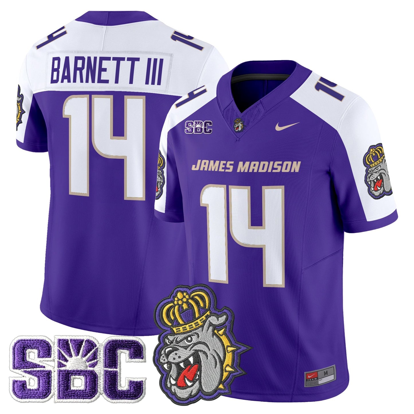 Men's James Madison Dukes 2025 Vapor Limited Jersey - All Stitched