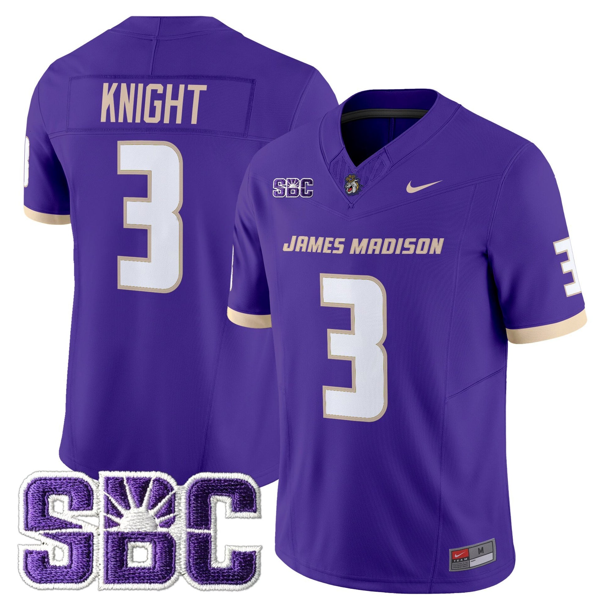 Men's James Madison Dukes 2025 Vapor Limited Jersey - All Stitched