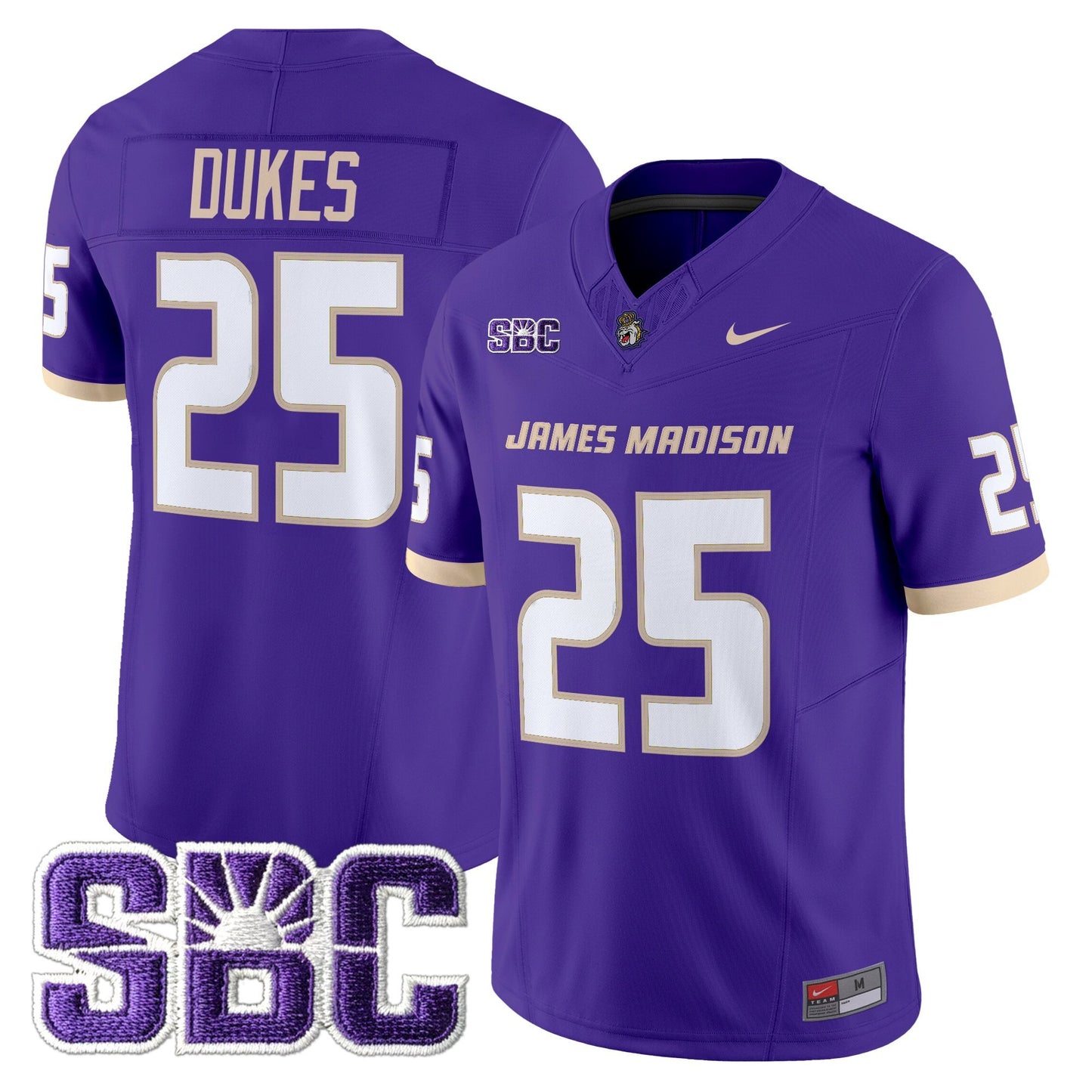 Men's James Madison Dukes 2025 Vapor Limited Jersey - All Stitched
