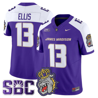 Men's James Madison Dukes 2025 Vapor Limited Jersey - All Stitched