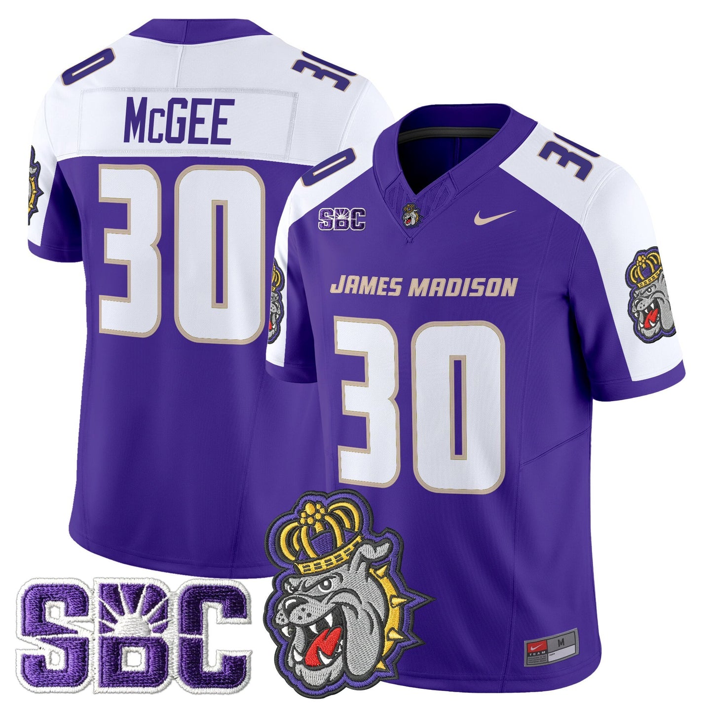 Men's James Madison Dukes 2025 Vapor Limited Jersey - All Stitched