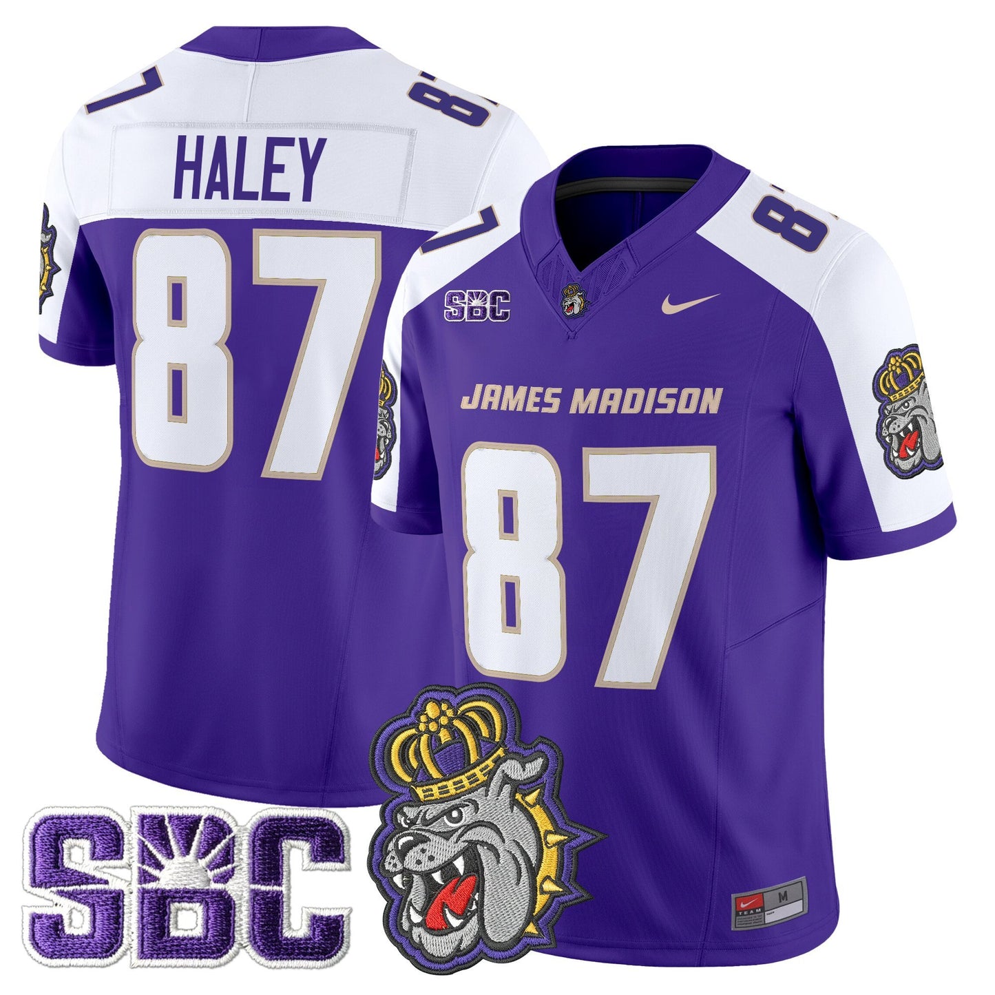 Men's James Madison Dukes 2025 Vapor Limited Jersey - All Stitched