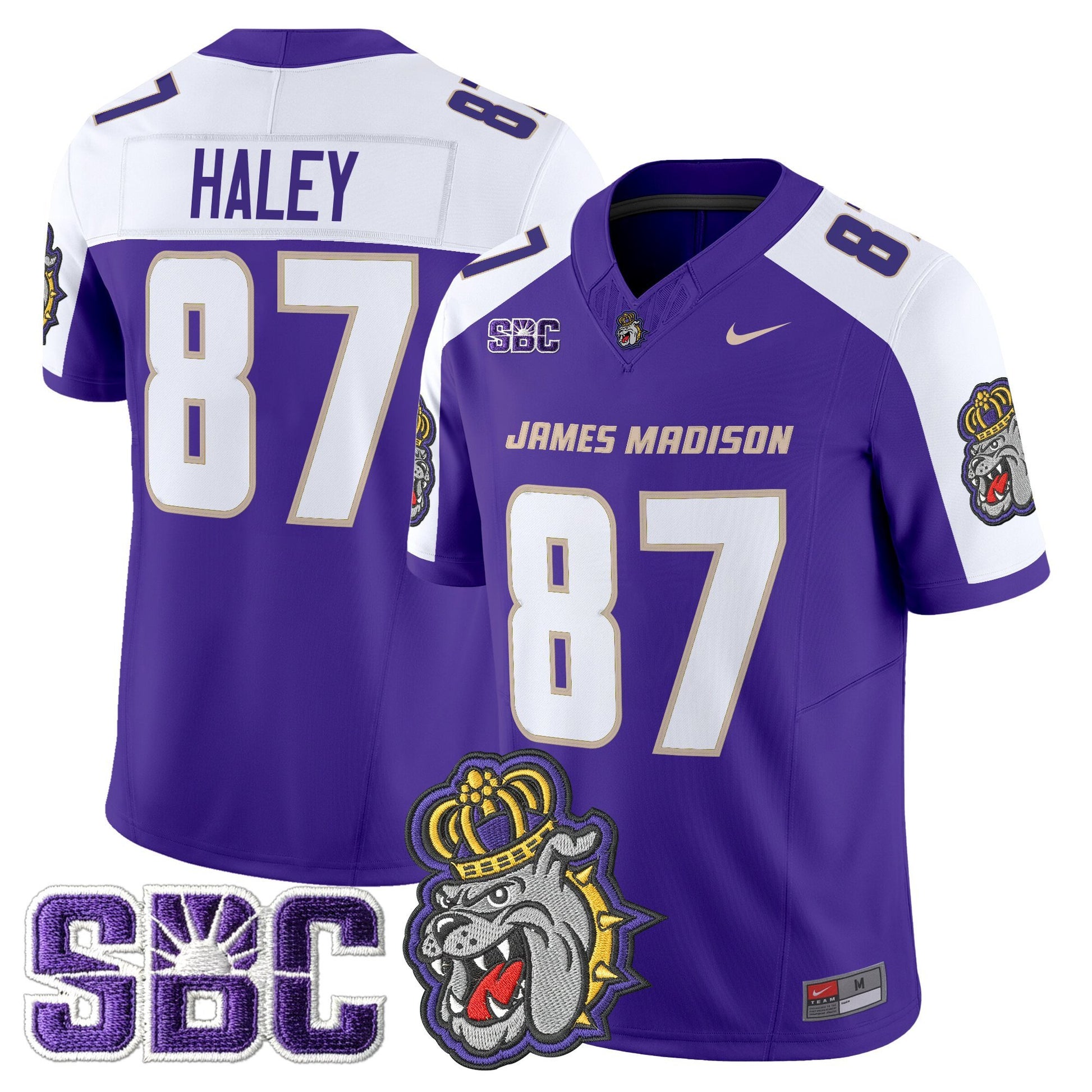 Men's James Madison Dukes 2025 Vapor Limited Jersey - All Stitched